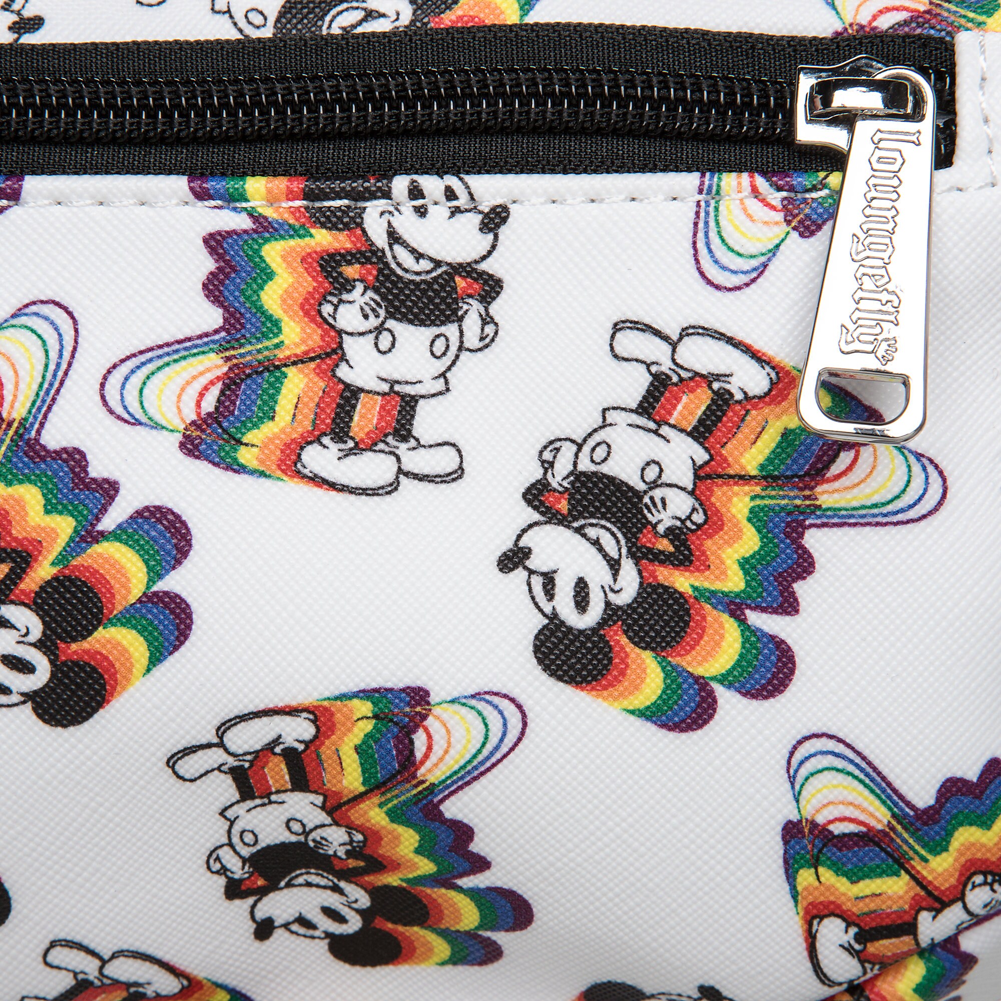 Mickey Mouse Rainbow Hip Pack by Loungefly