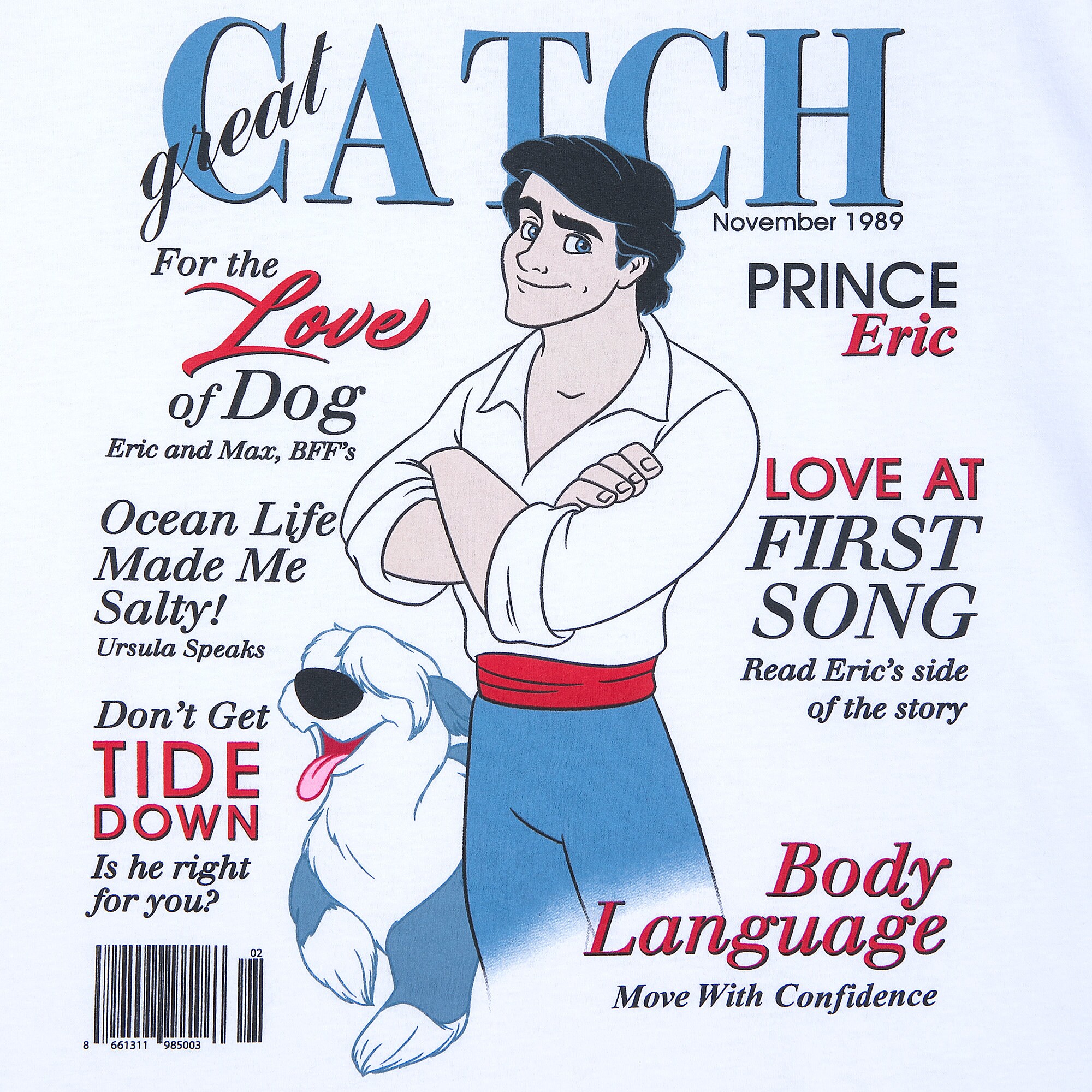 Prince Eric T-Shirt for Women - The Little Mermaid