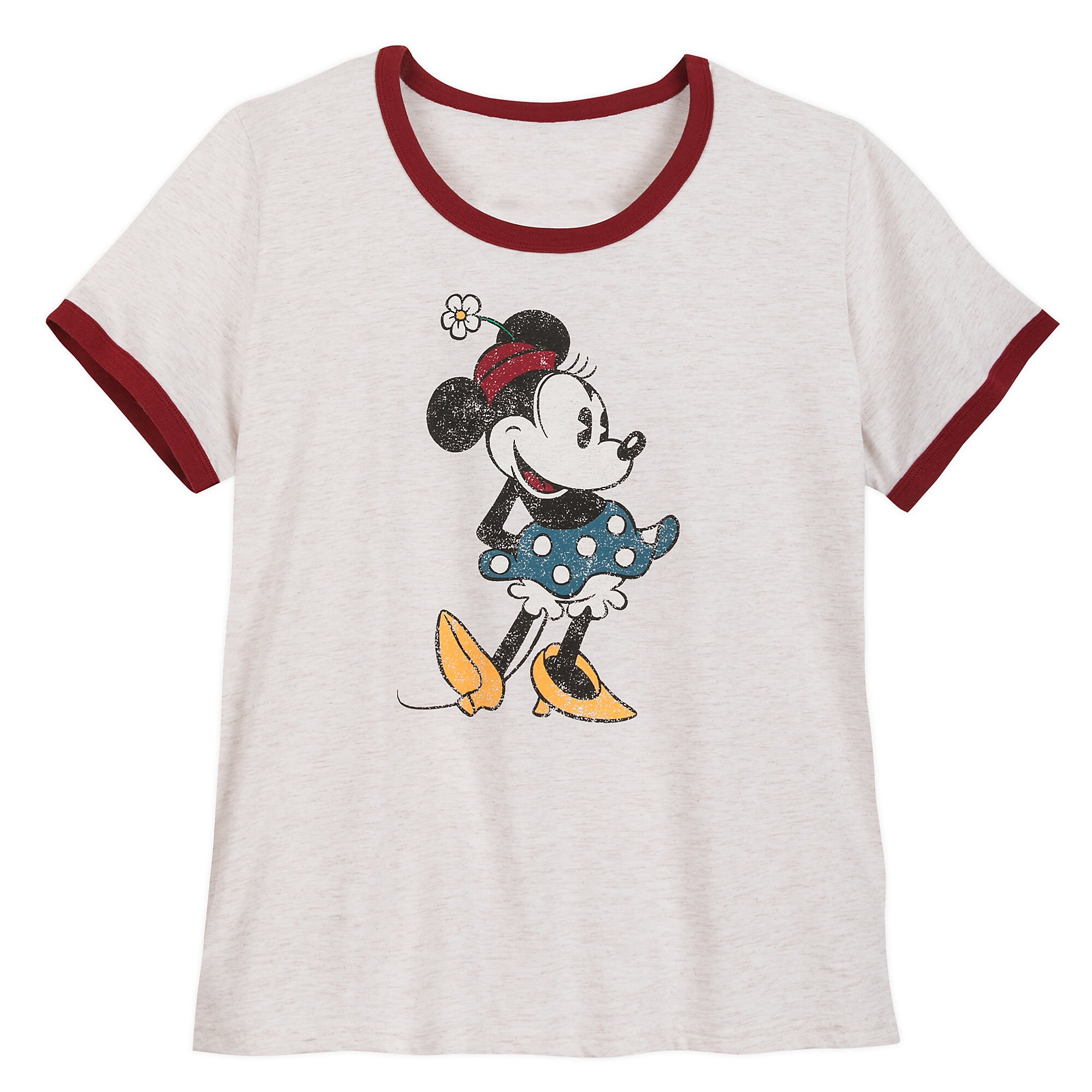 Minnie Mouse Ringer T-Shirt for Women - Extended Size