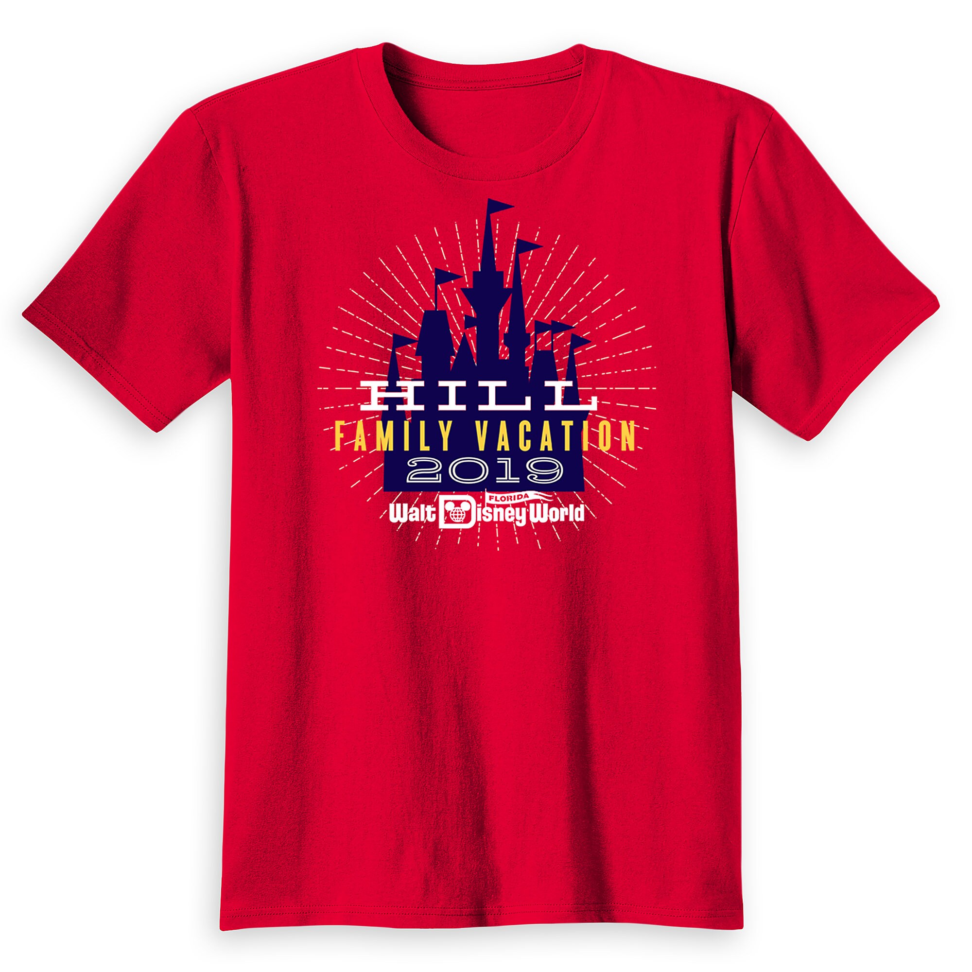 Kids' Cinderella Castle Family Vacation T-Shirt - Walt Disney World - 2019 - Customized