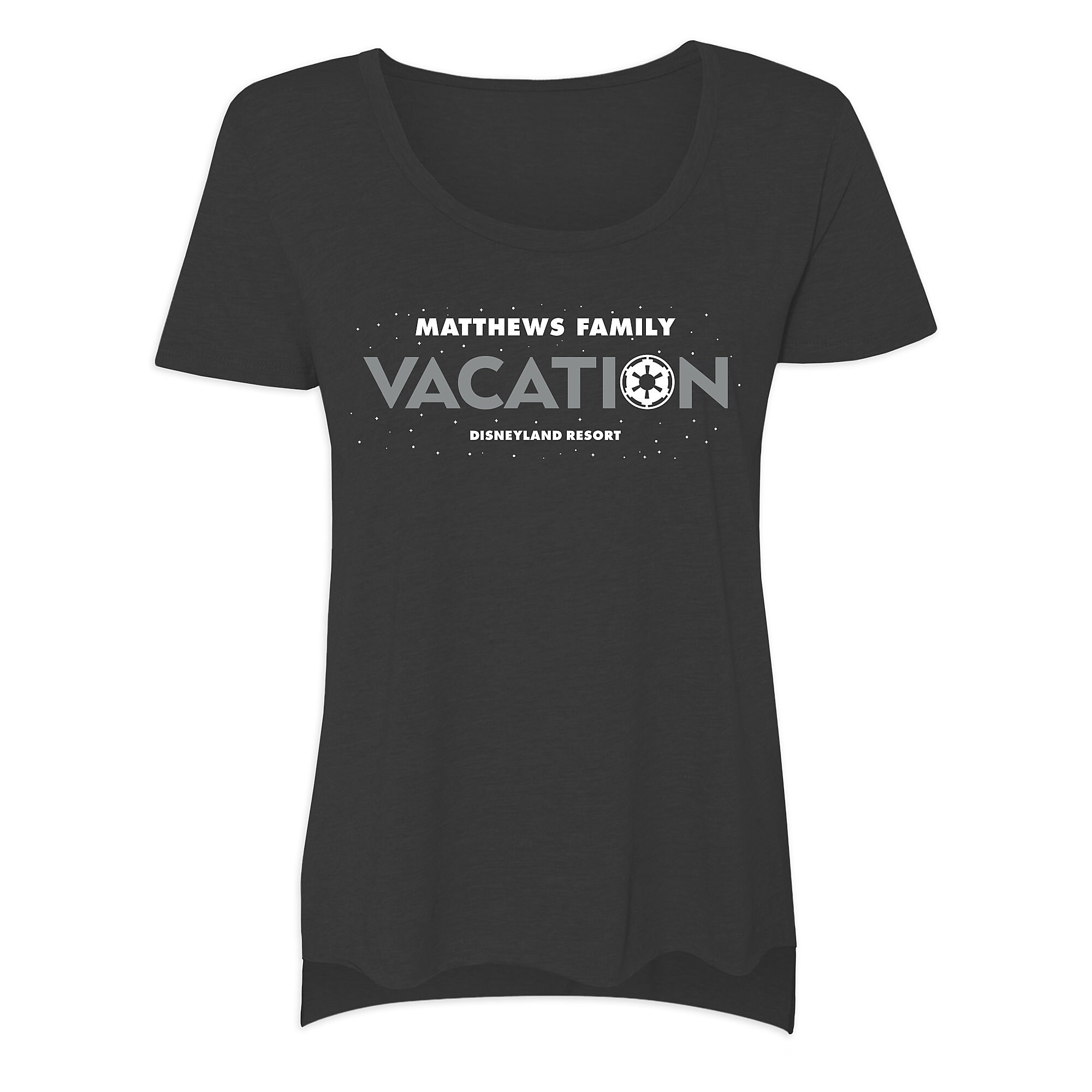 Women's Star Wars Empire Family Vacation T-Shirt - Disneyland - Customized