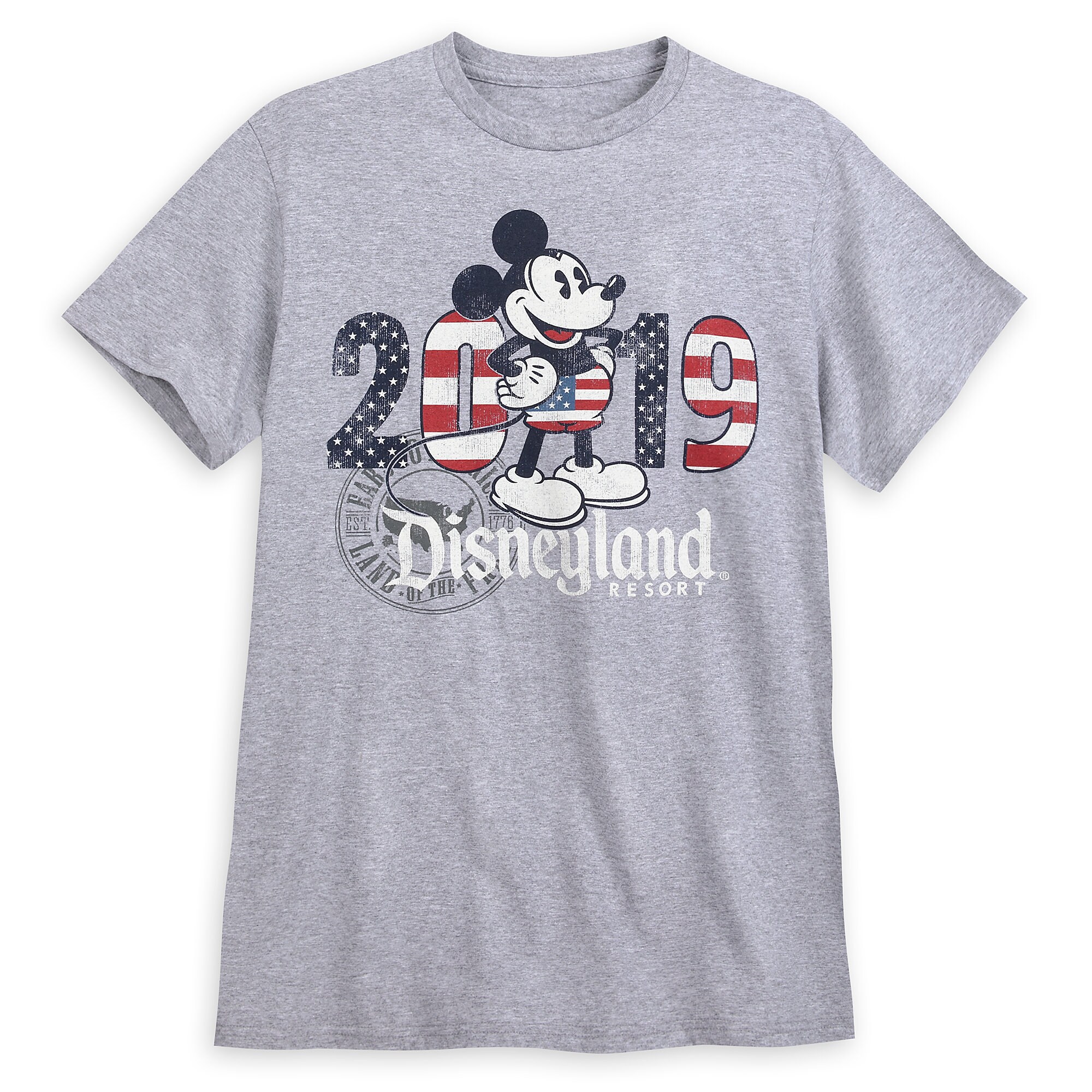 Mickey Mouse Americana T-Shirt for Men - Disneyland 2019