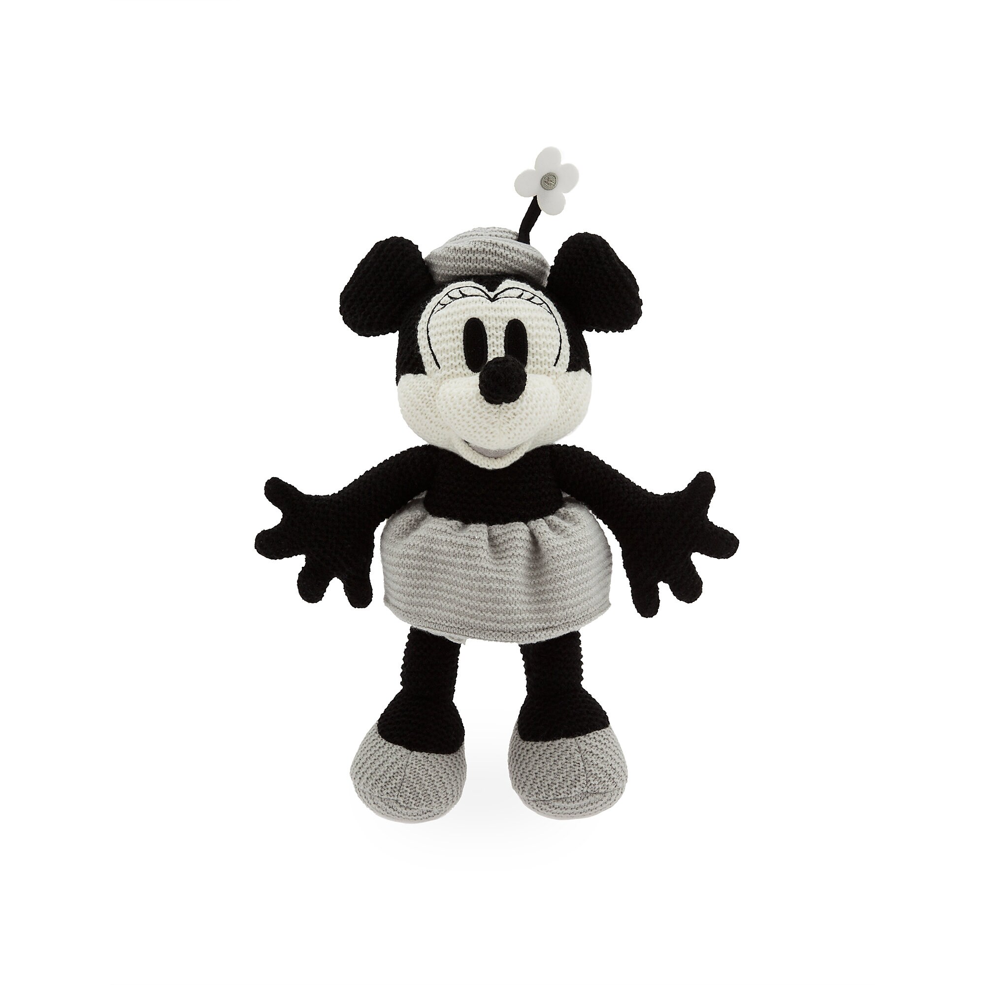 Minnie Mouse Knit Plush - Steamboat Willie - 14''