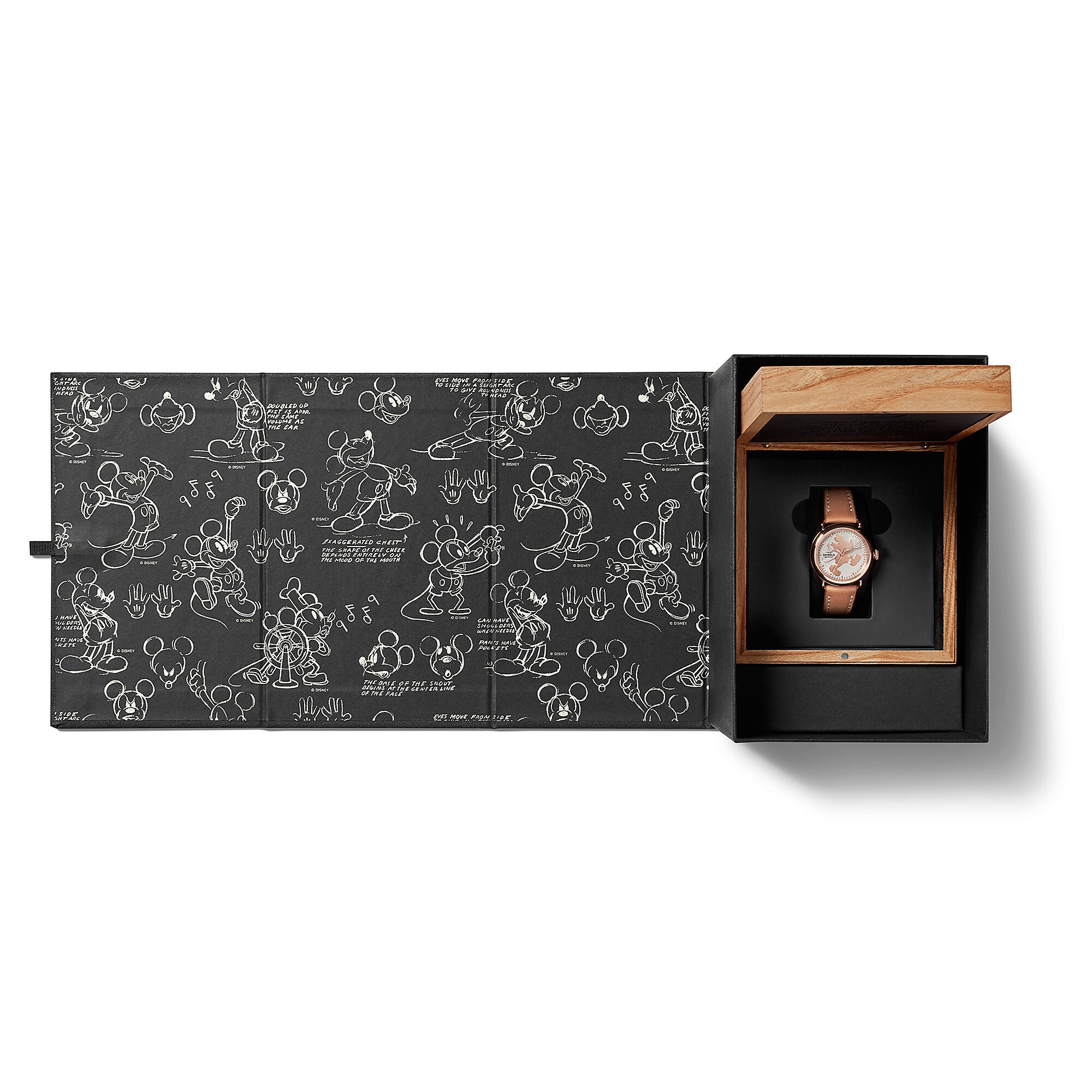 Mickey Mouse Silhouette Watch for Women by Shinola