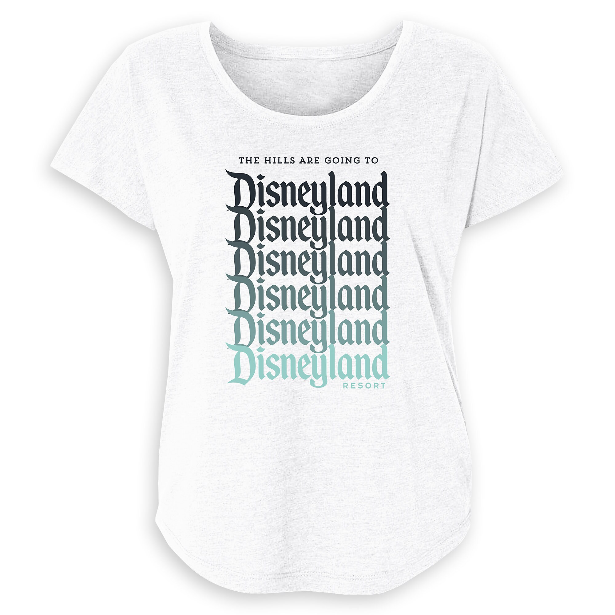 Women's Disneyland Ombre Family Vacation T-Shirt - Customized