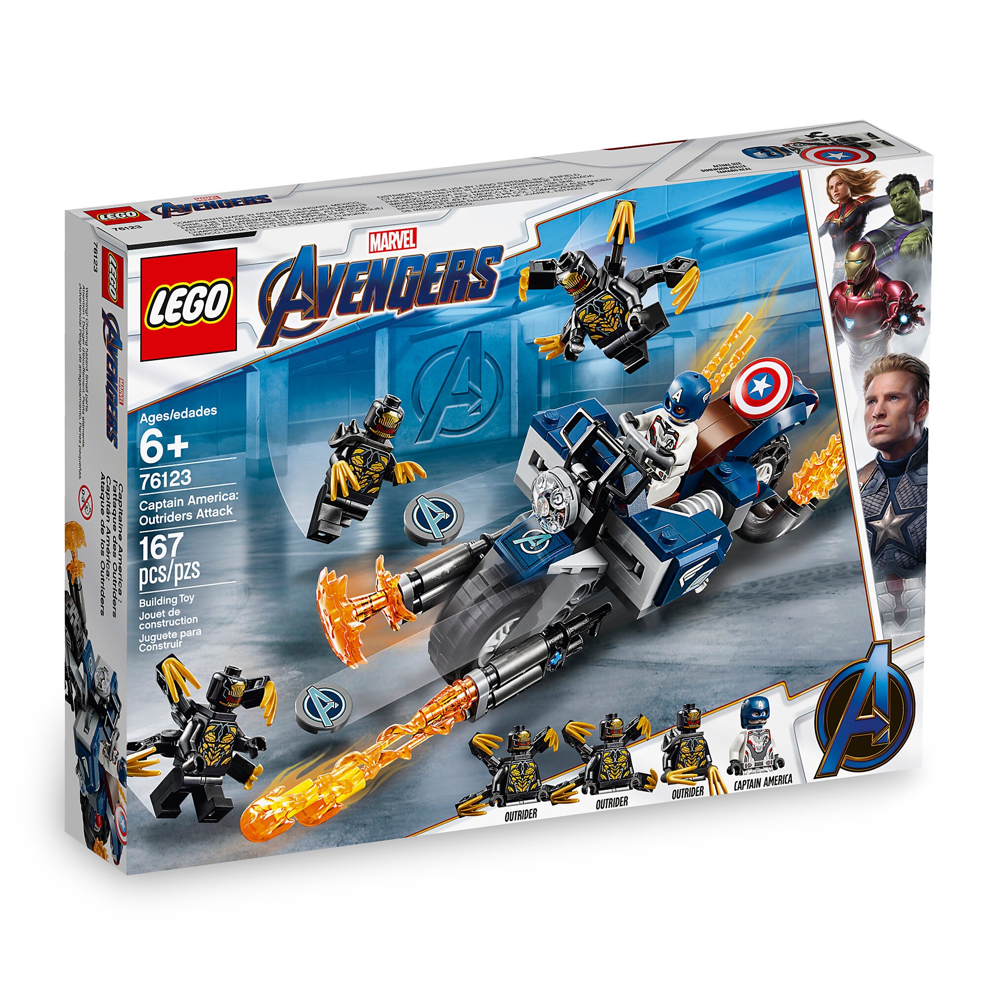 Captain America Outriders Attack Play Set by LEGO - Marvel's Avengers: Endgame
