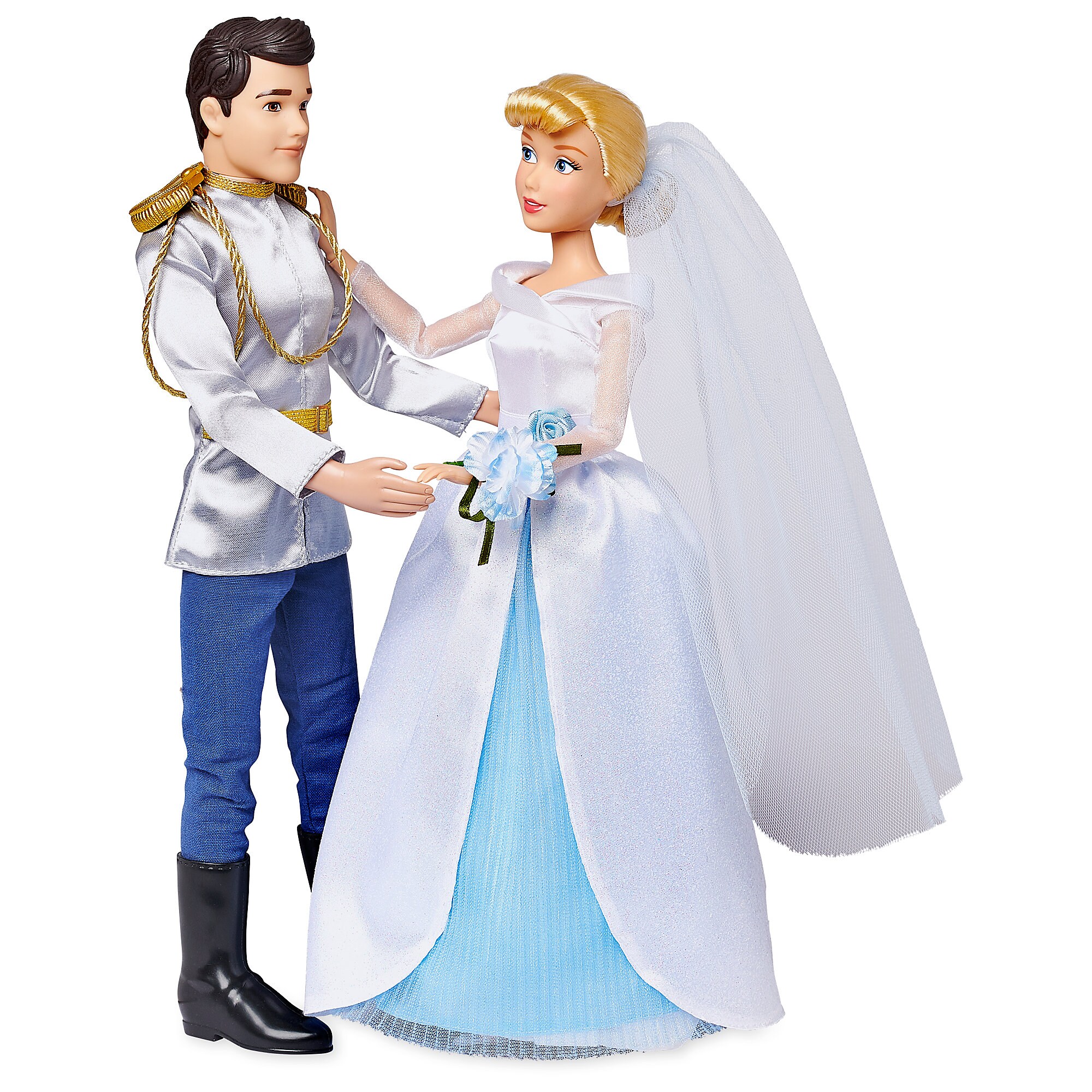Cinderella and Prince Charming Classic Wedding Doll Set