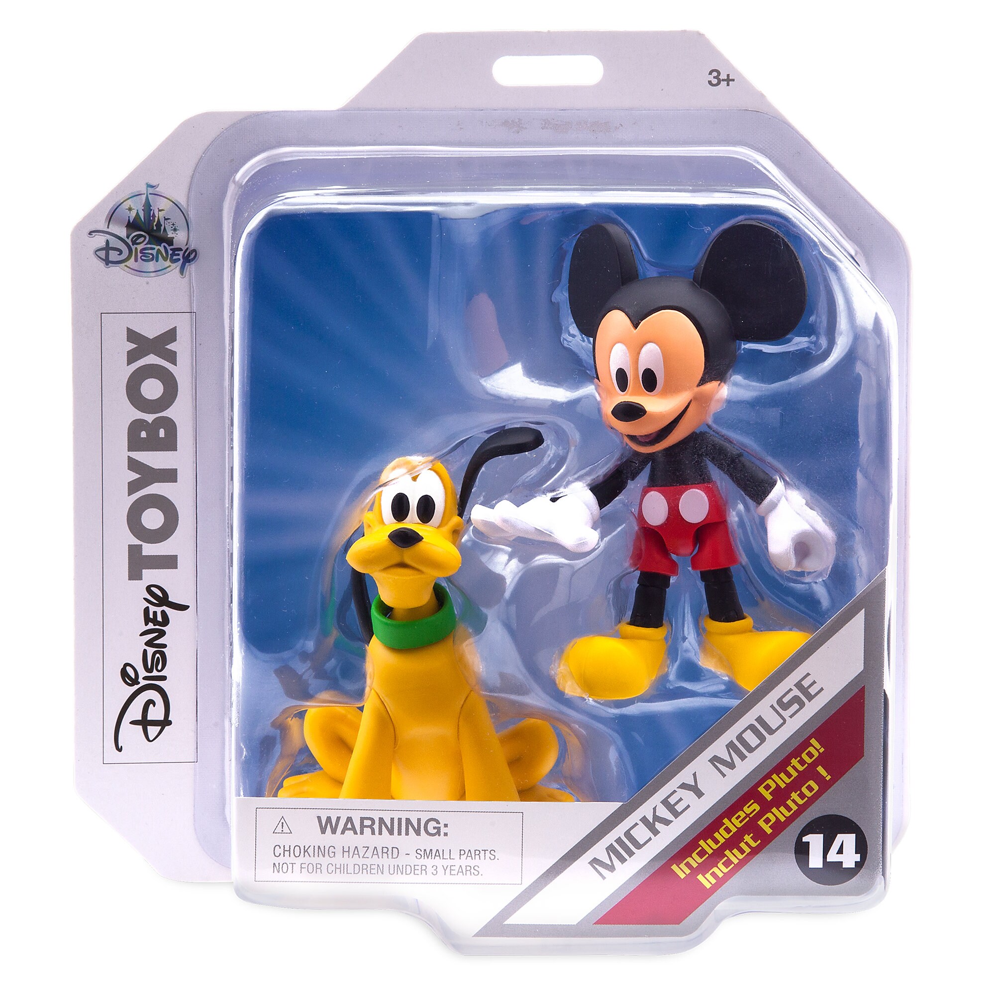 Mickey Mouse and Pluto Action Figure Set - Disney Toybox