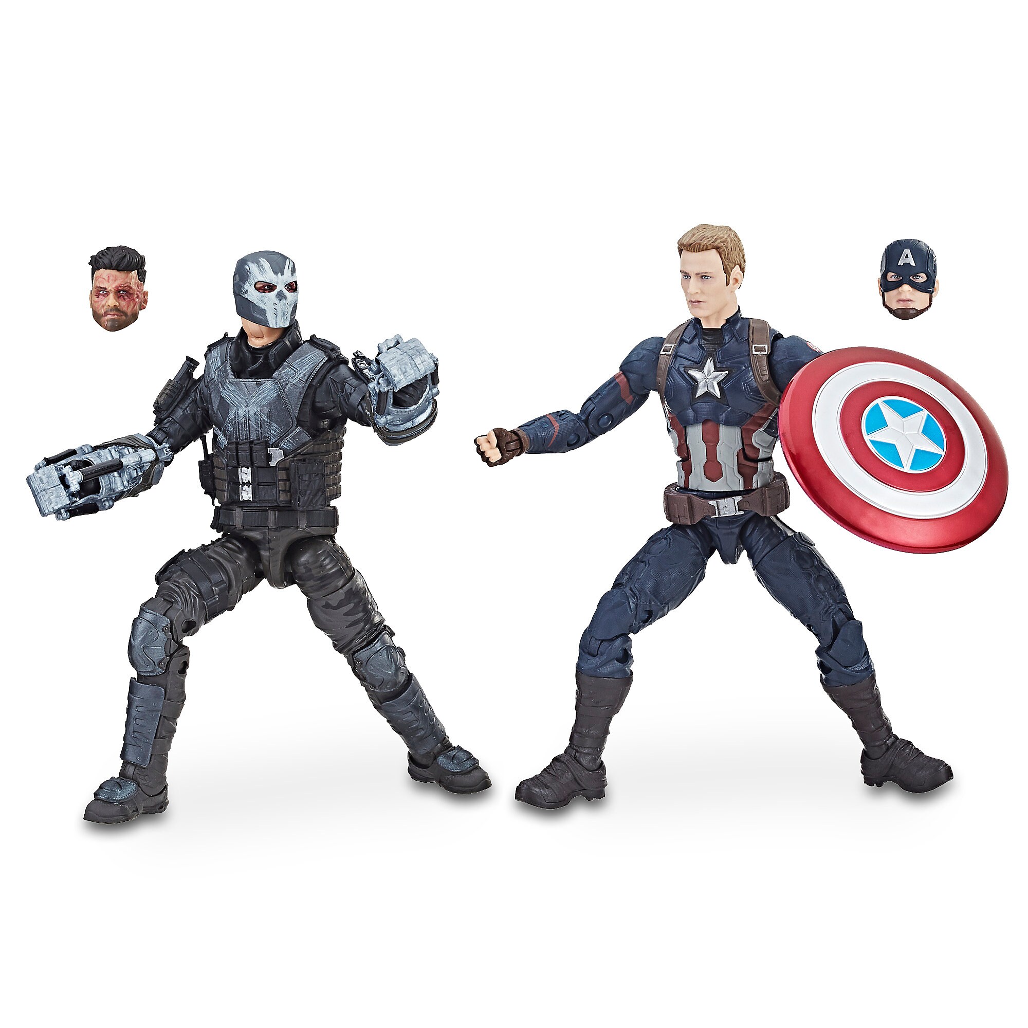 Captain America and Crossbones Action Figures - Legends Series - Marvel Studios 10th Anniversary