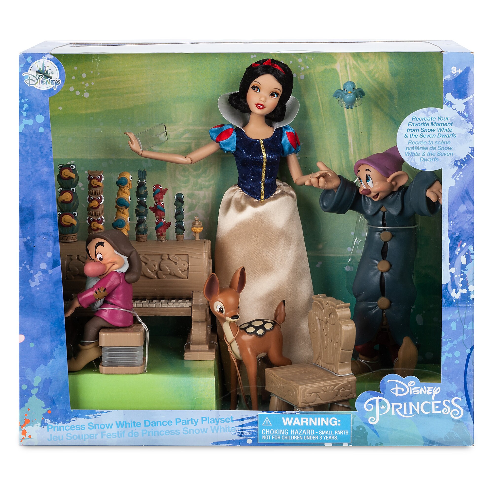 Snow White Classic Doll Dance Party Play Set