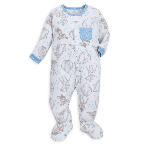 Dumbo and Bambi Blanket Sleeper for Baby shopDisney