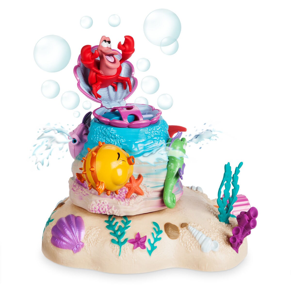 Product Image of Sebastian Bubbles and Splash Sprinkler Play Set - The Little Mermaid # 1