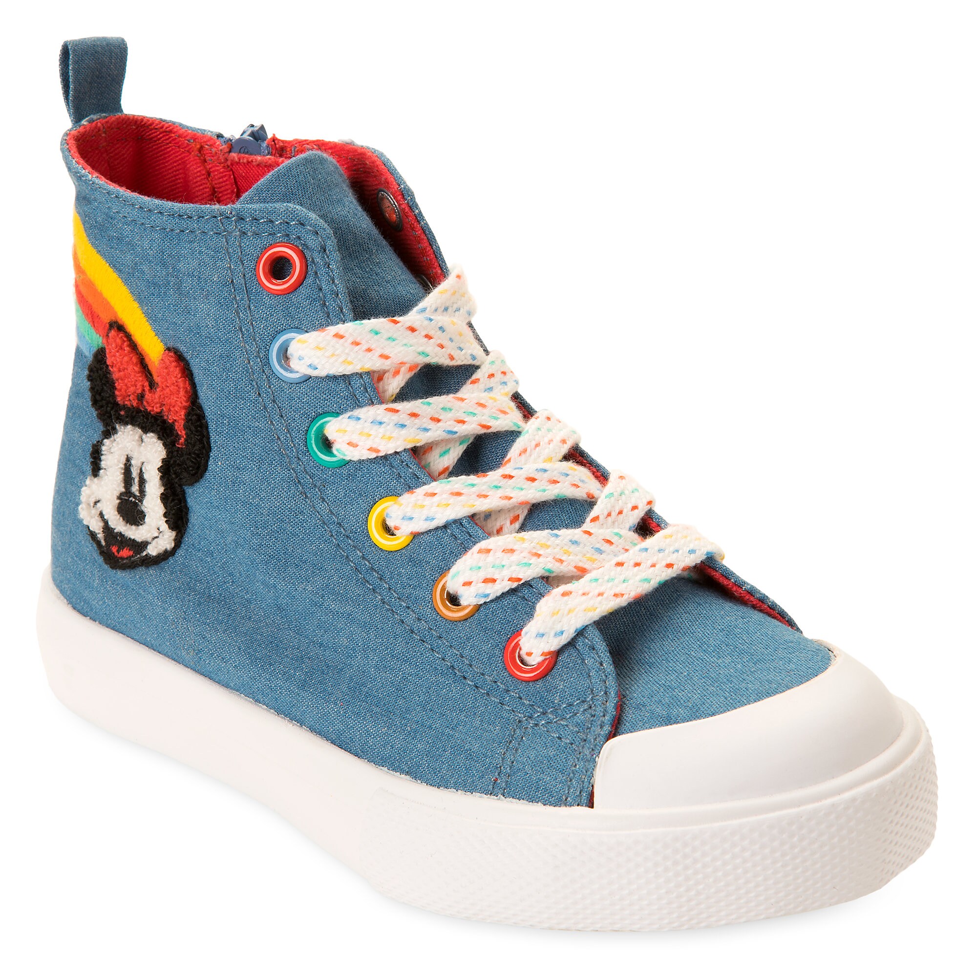 Minnie Mouse High Top Sneakers for Girls
