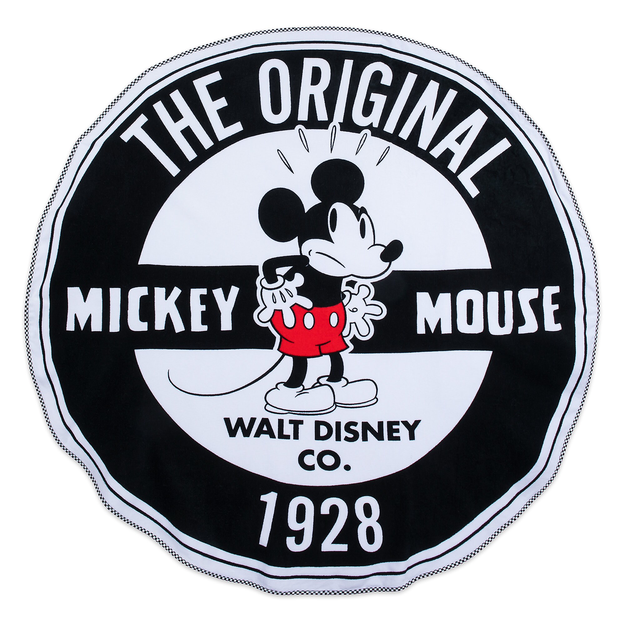 Mickey Mouse Round Beach Towel - Oh My Disney