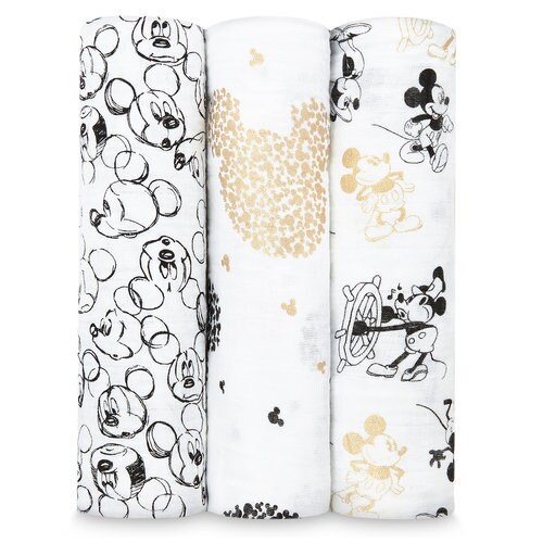 Mickey Mouse Swaddle Set for Baby by aden + anais® shopDisney