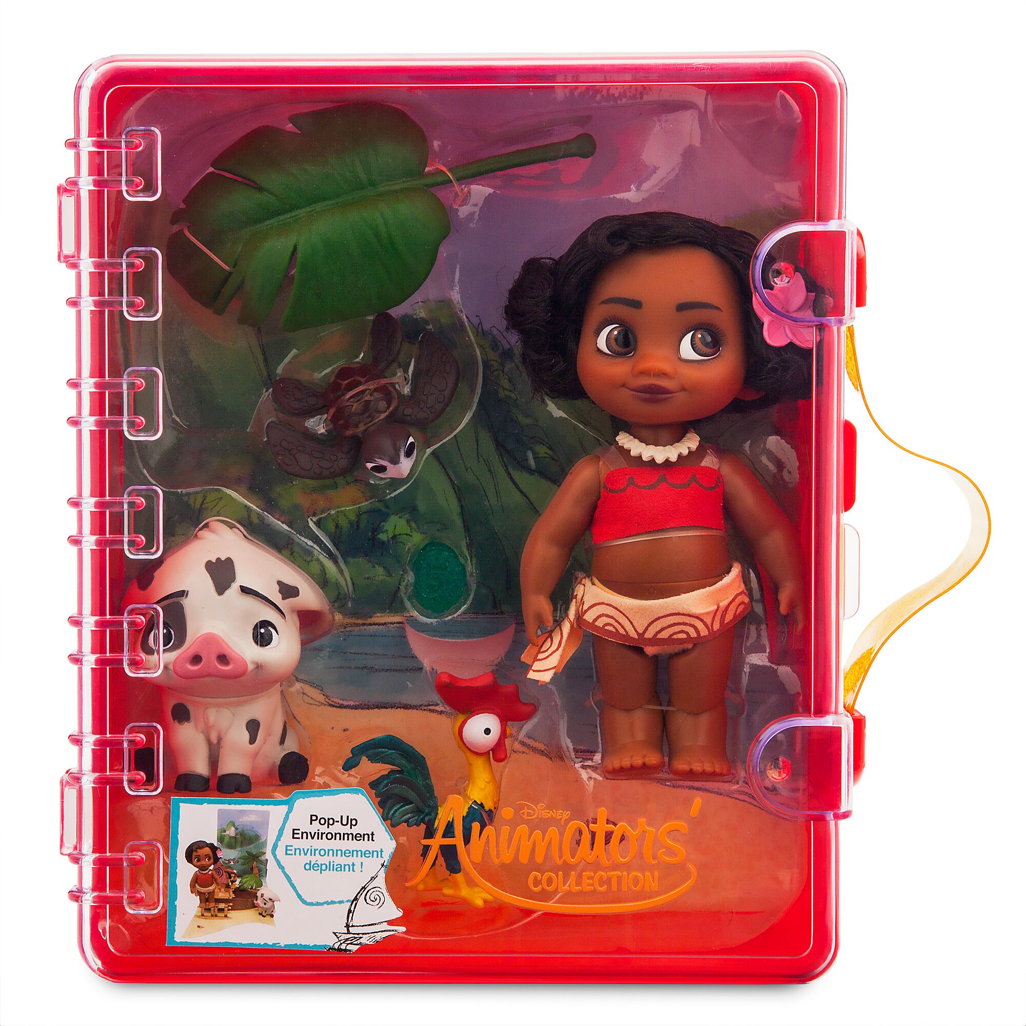 Disney Animators' Collection Moana Mini Doll Playset