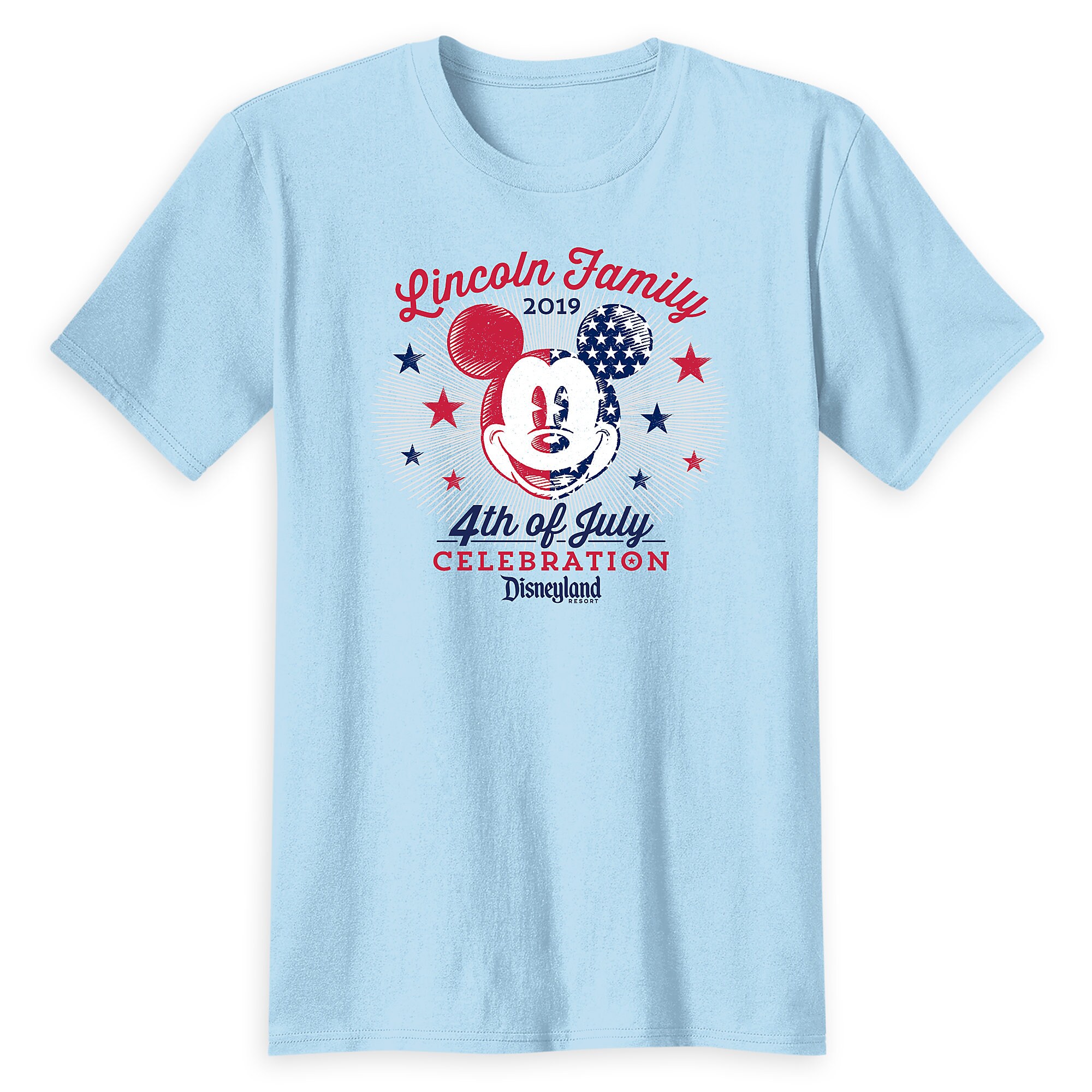 Adults' Mickey Mouse 4th of July T-Shirt - Disneyland - Customized