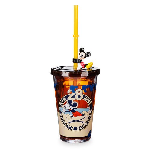 Mickey Mouse Tumbler With Straw 