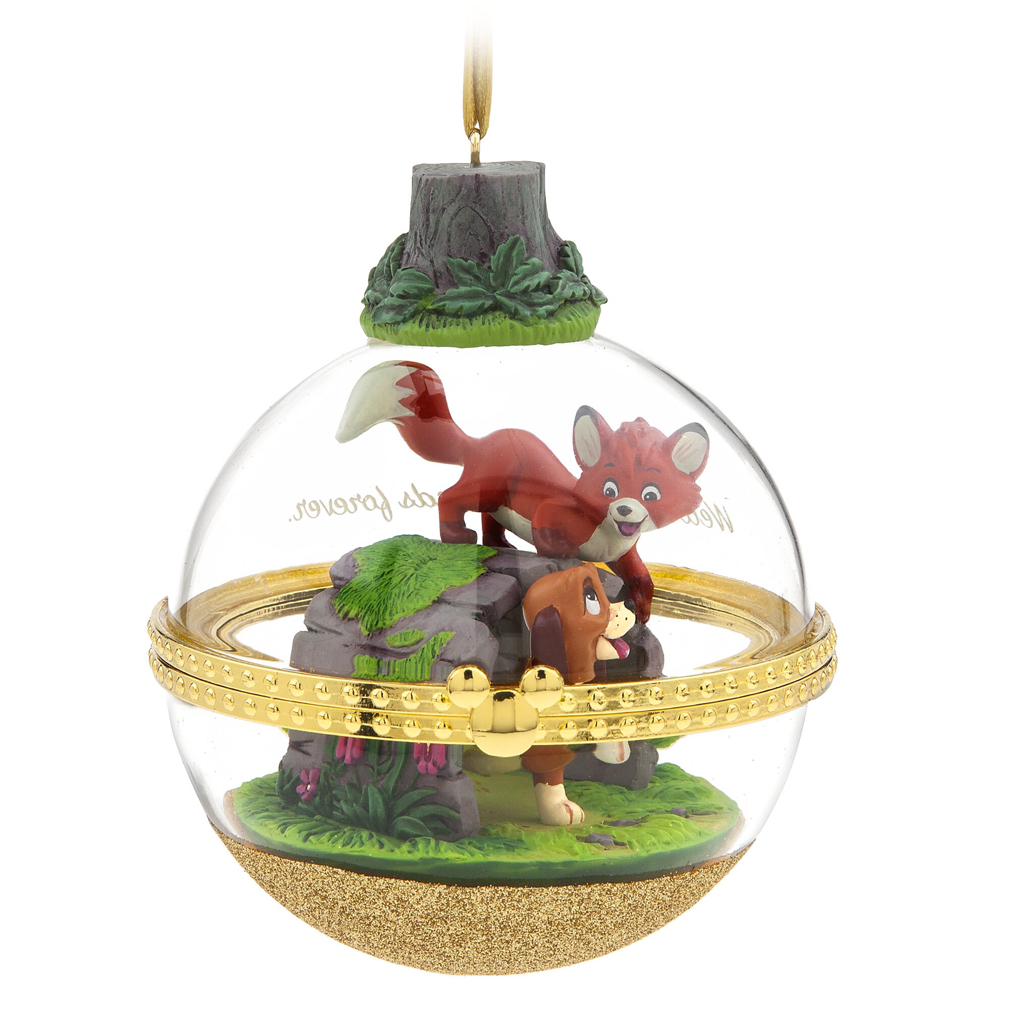 The Fox and the Hound Disney Duos Sketchbook Ornament - July - Limited Release