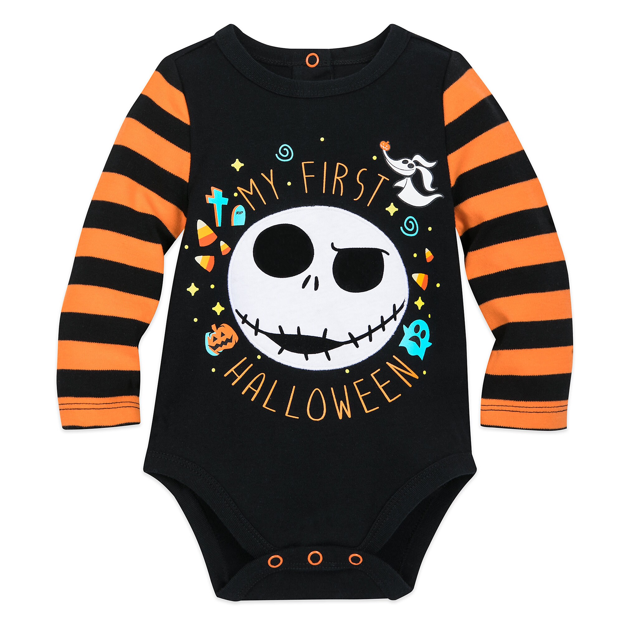 Jack Skellington Halloween Bodysuit for Baby