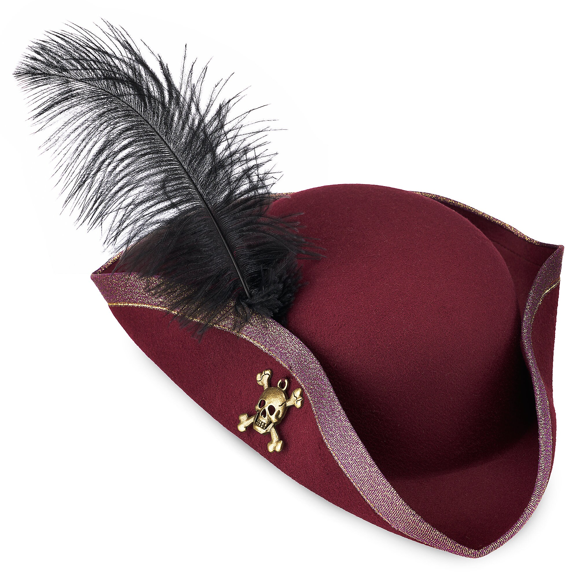 Redd Pirate Hat for Adults - Pirates of the Caribbean