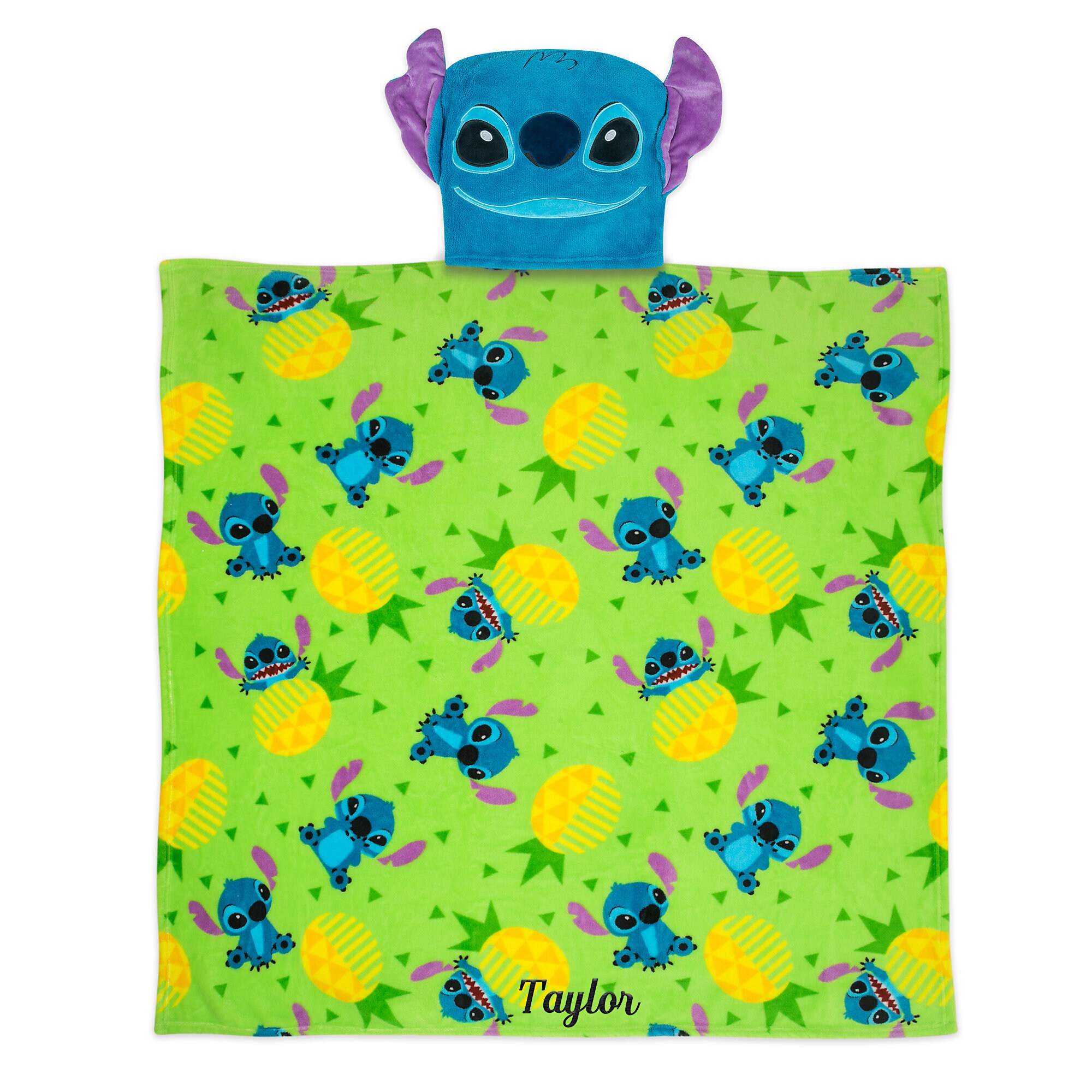 Stitch Convertible Fleece Throw - Personalized