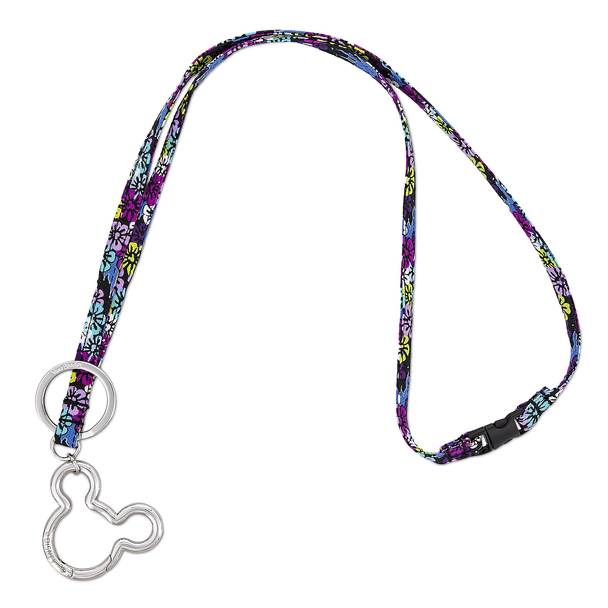 Mickey and Minnie Mouse Paisley Lanyard by Vera Bradley