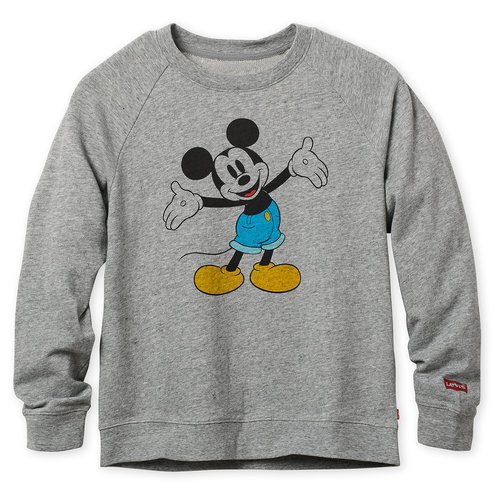 Mickey Mouse Sweatshirt for Women by Levi's - Gray