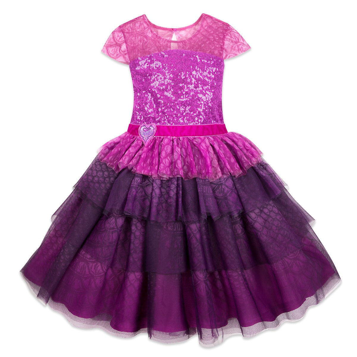 Product Image of Mal Party Dress for Girls - Descendants 3 # 1