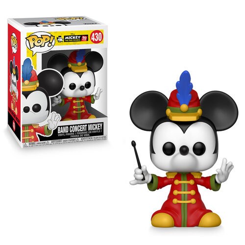 Mickey Mouse 90th Anniversary Pop! Vinyl Figure by Funko The Band
