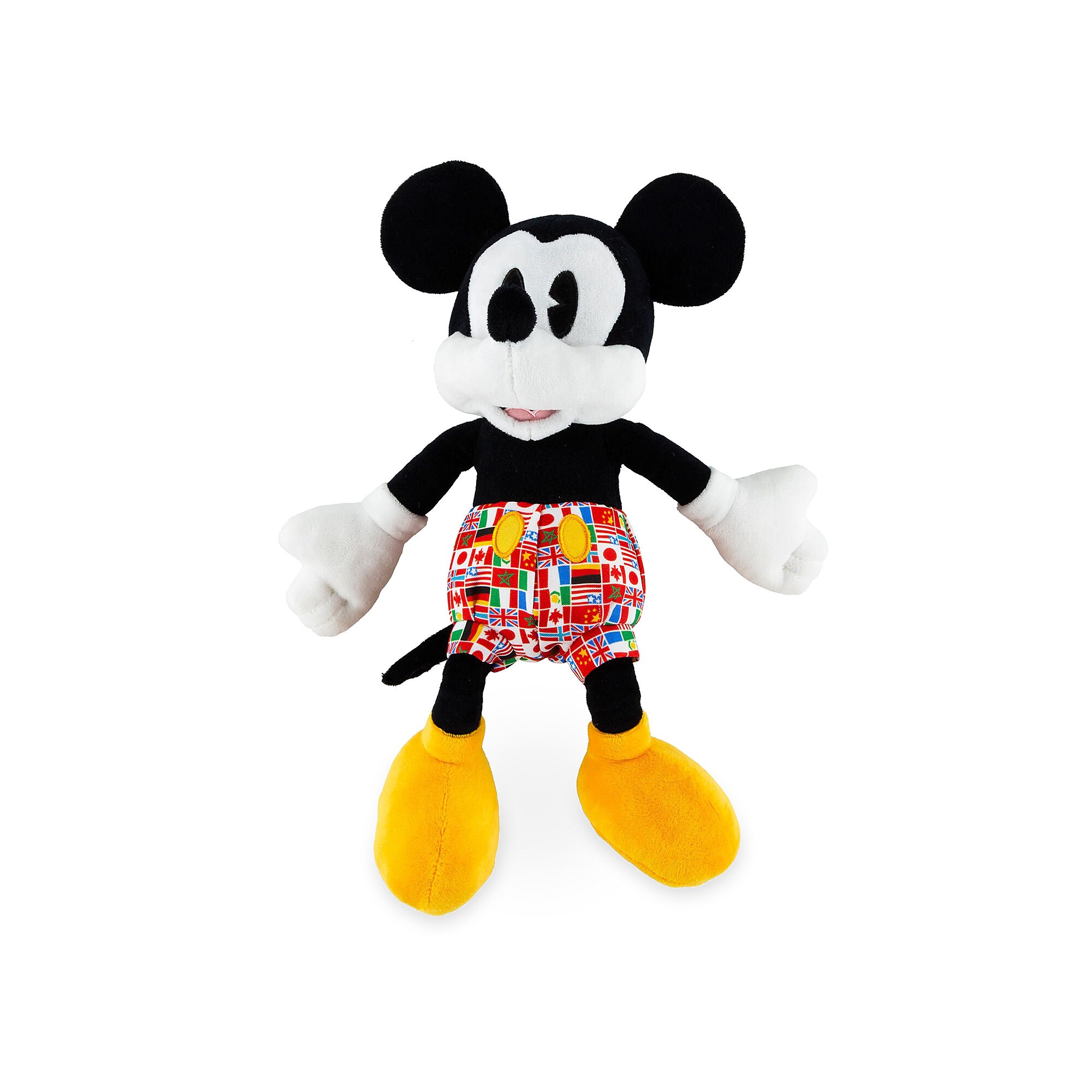 Mickey Mouse Epcot Flags Plush - 11''