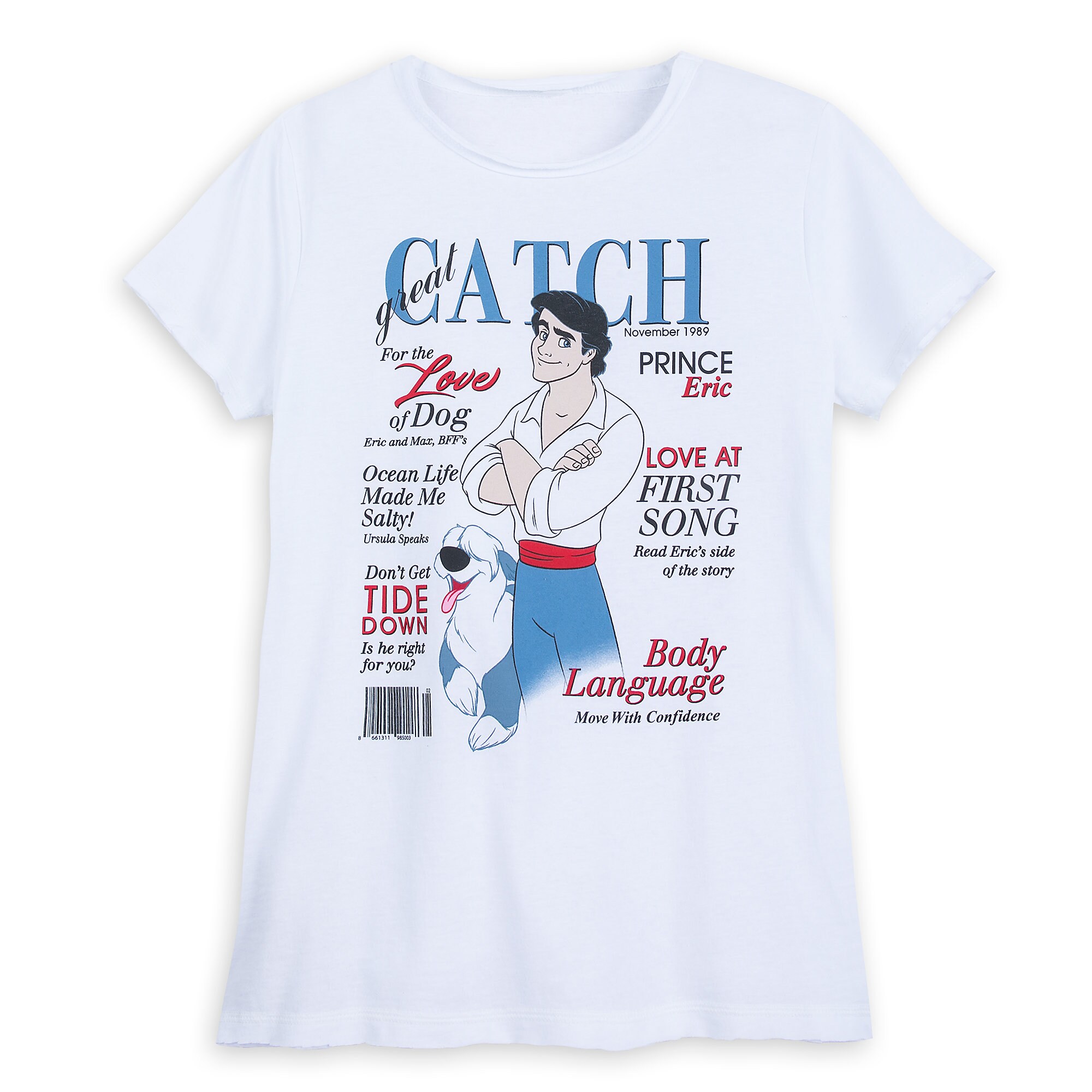 Prince Eric T-Shirt for Women - The Little Mermaid