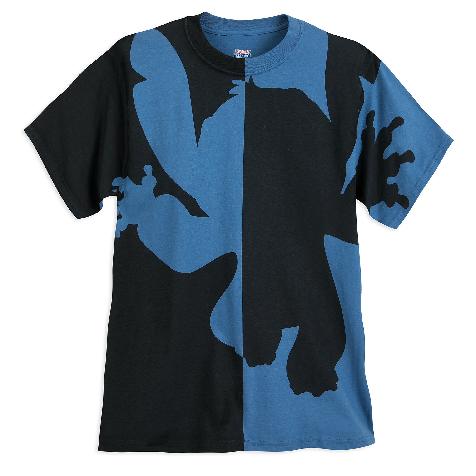 stitch silhouette t-shirt for adults