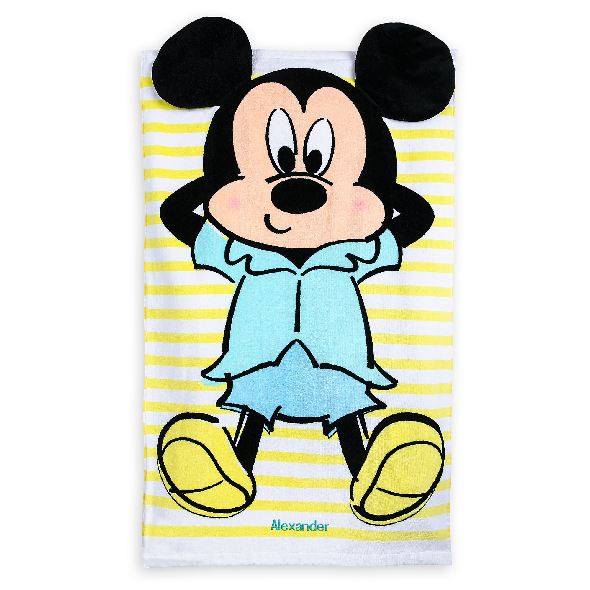 Mickey Mouse Beach Towel for Baby - Personalized