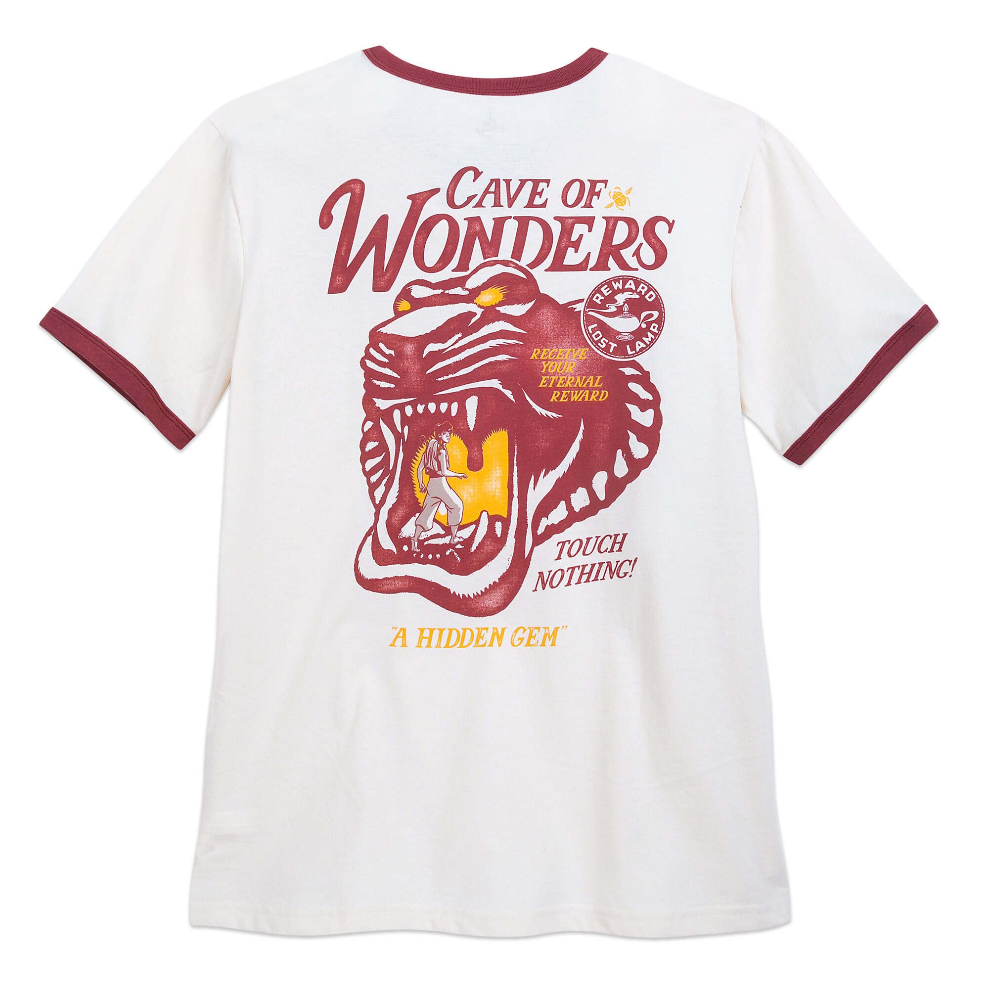 Cave of Wonders Ringer T-Shirt for Men - Aladdin