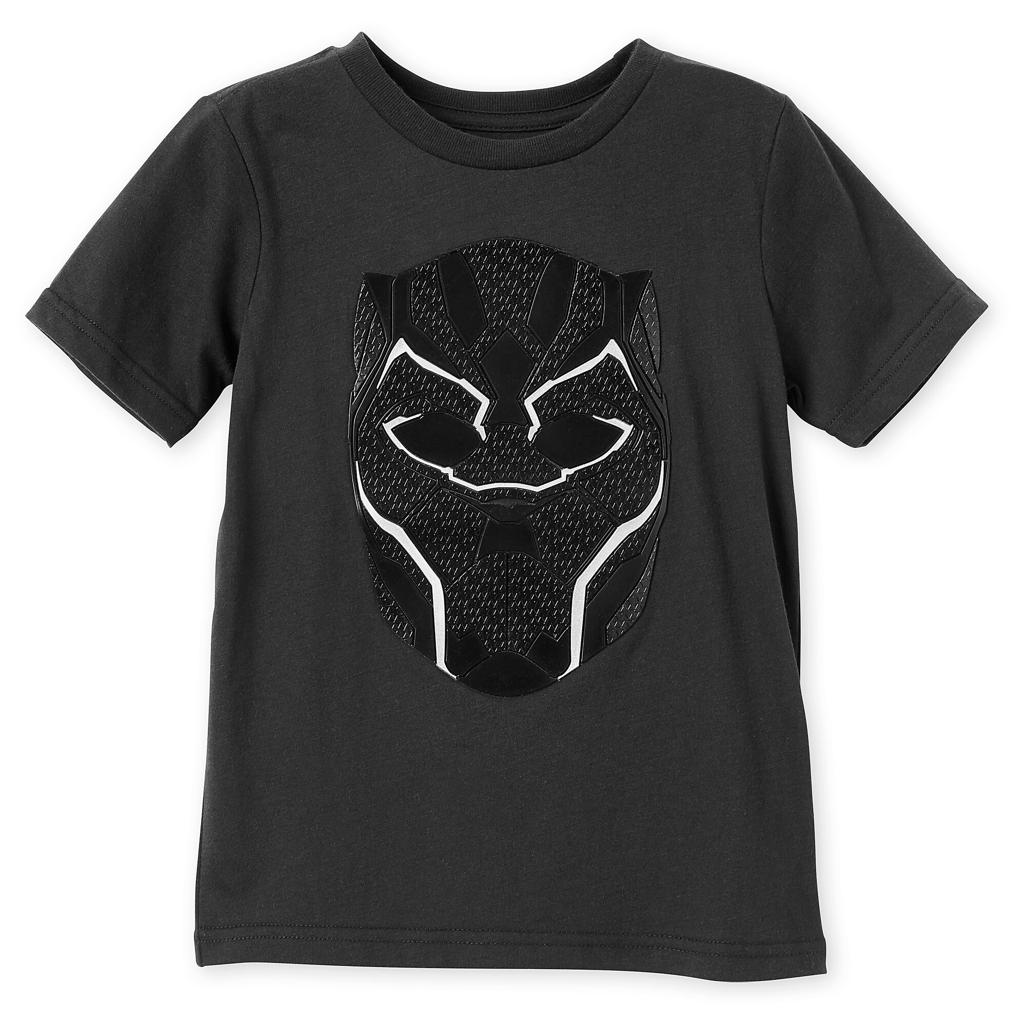 Black Panther Mask T-Shirt for Kids