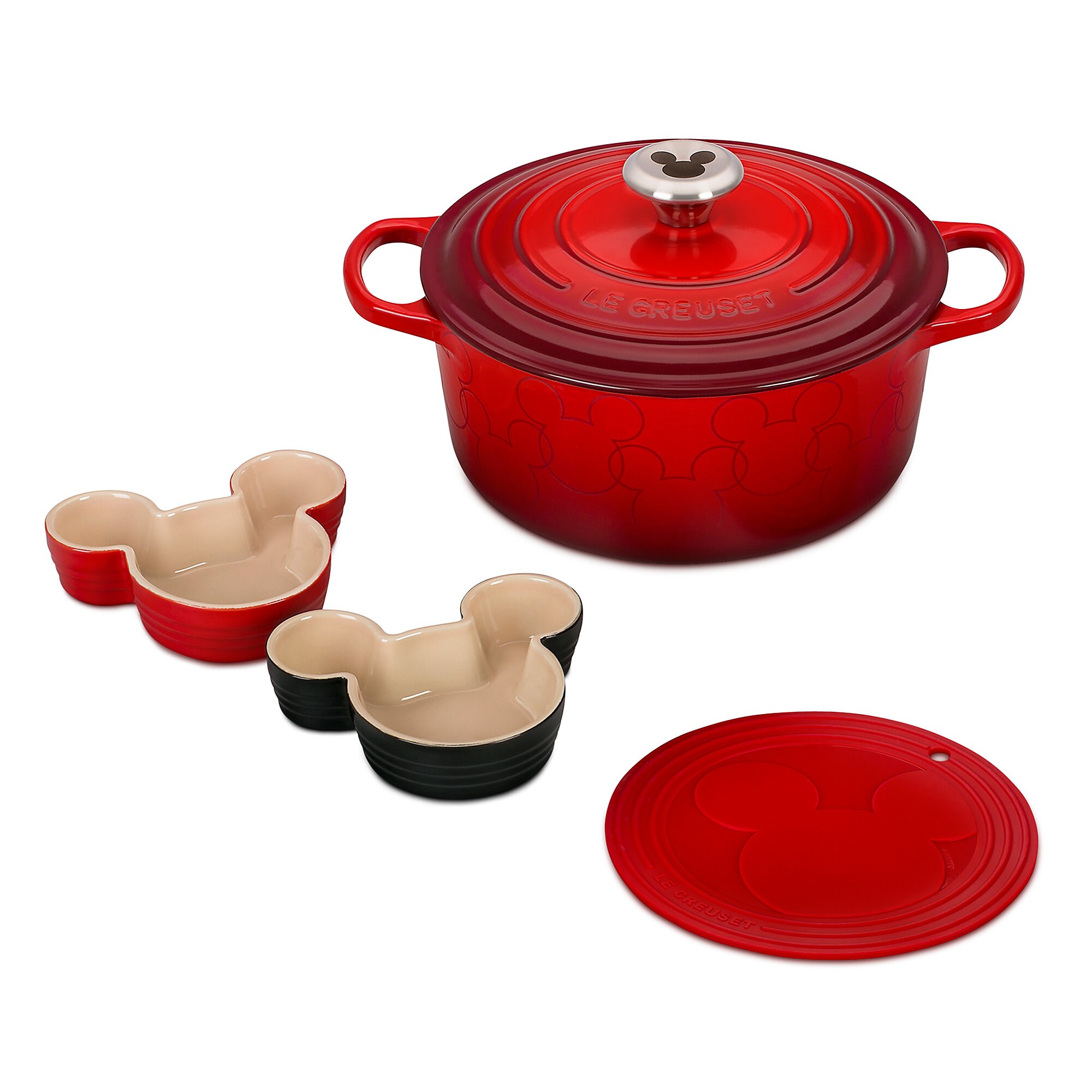 Mickey Mouse Le Creuset Set - Limited Edition