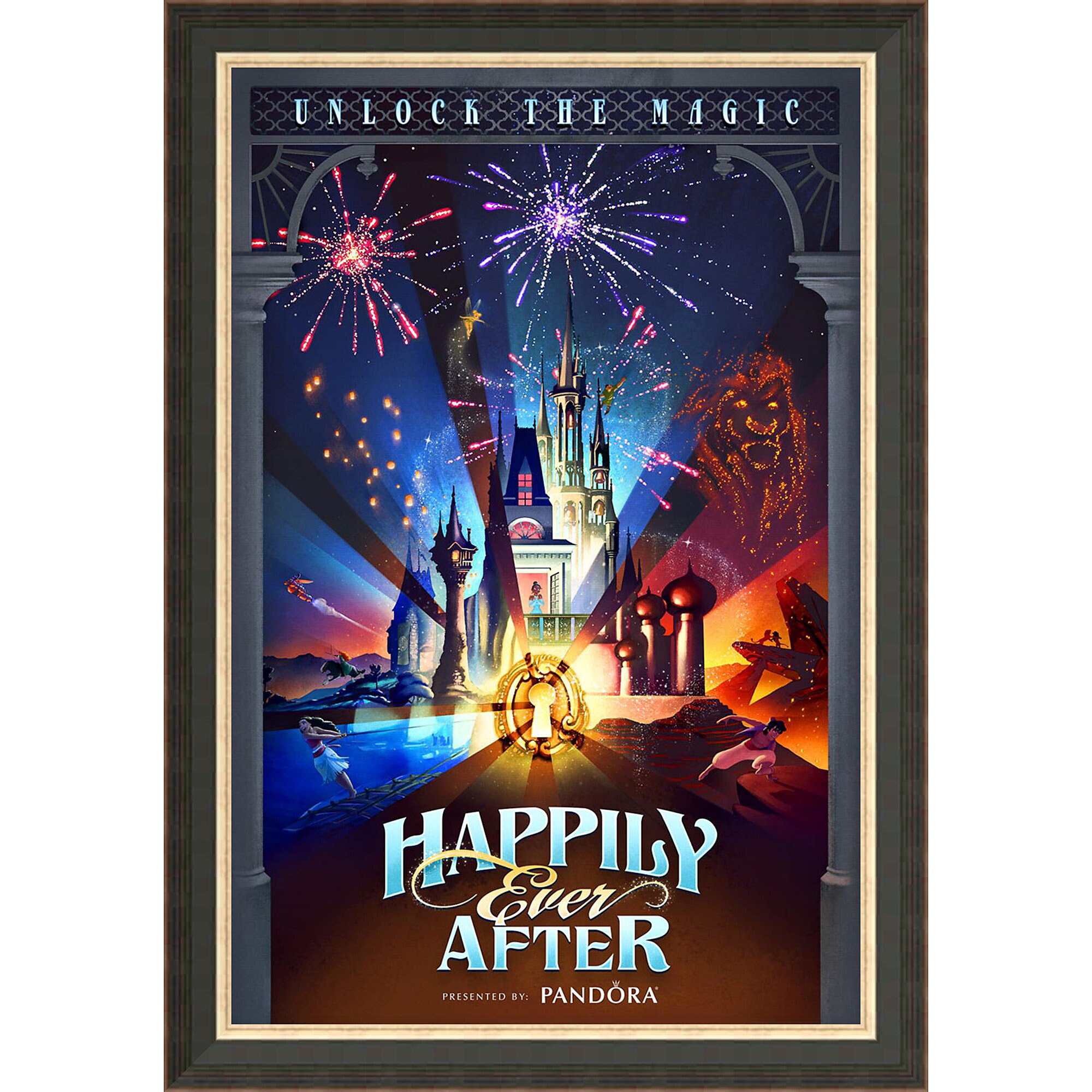 Walt Disney World ''Happily Ever After'' Giclée