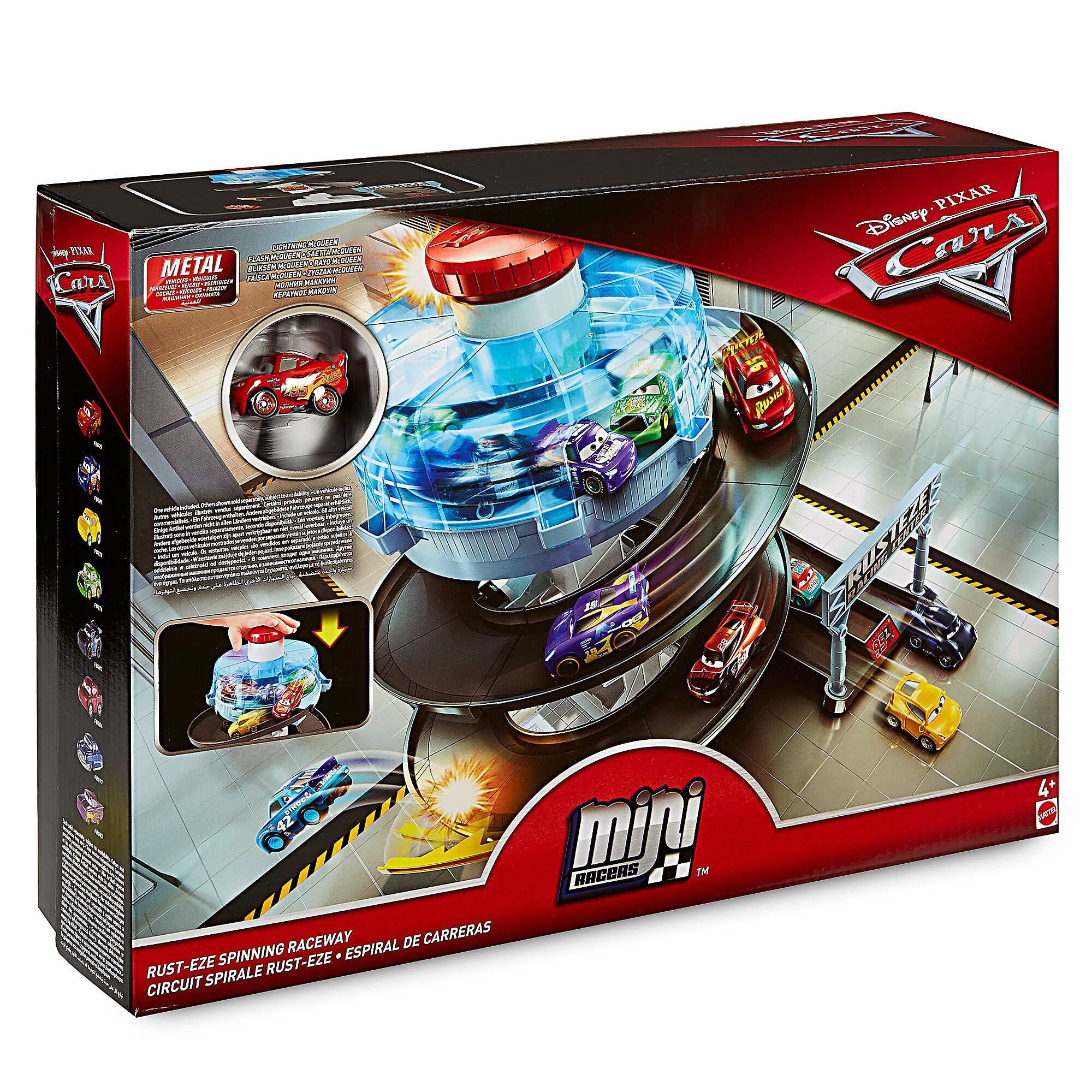 Cars Rust-Eze Spinning Raceway Playset