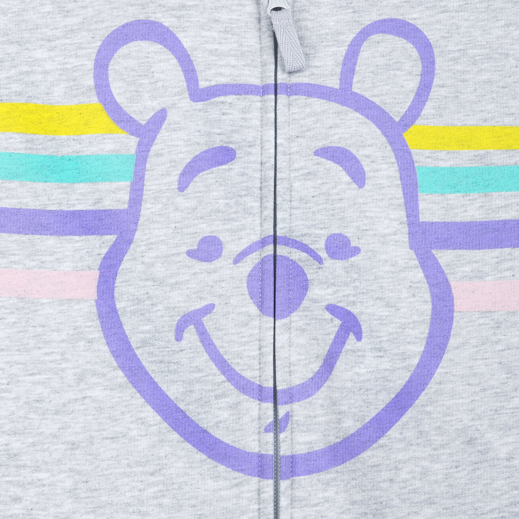 Winnie the Pooh Zip-Up Hoodie for Adults - Personalized
