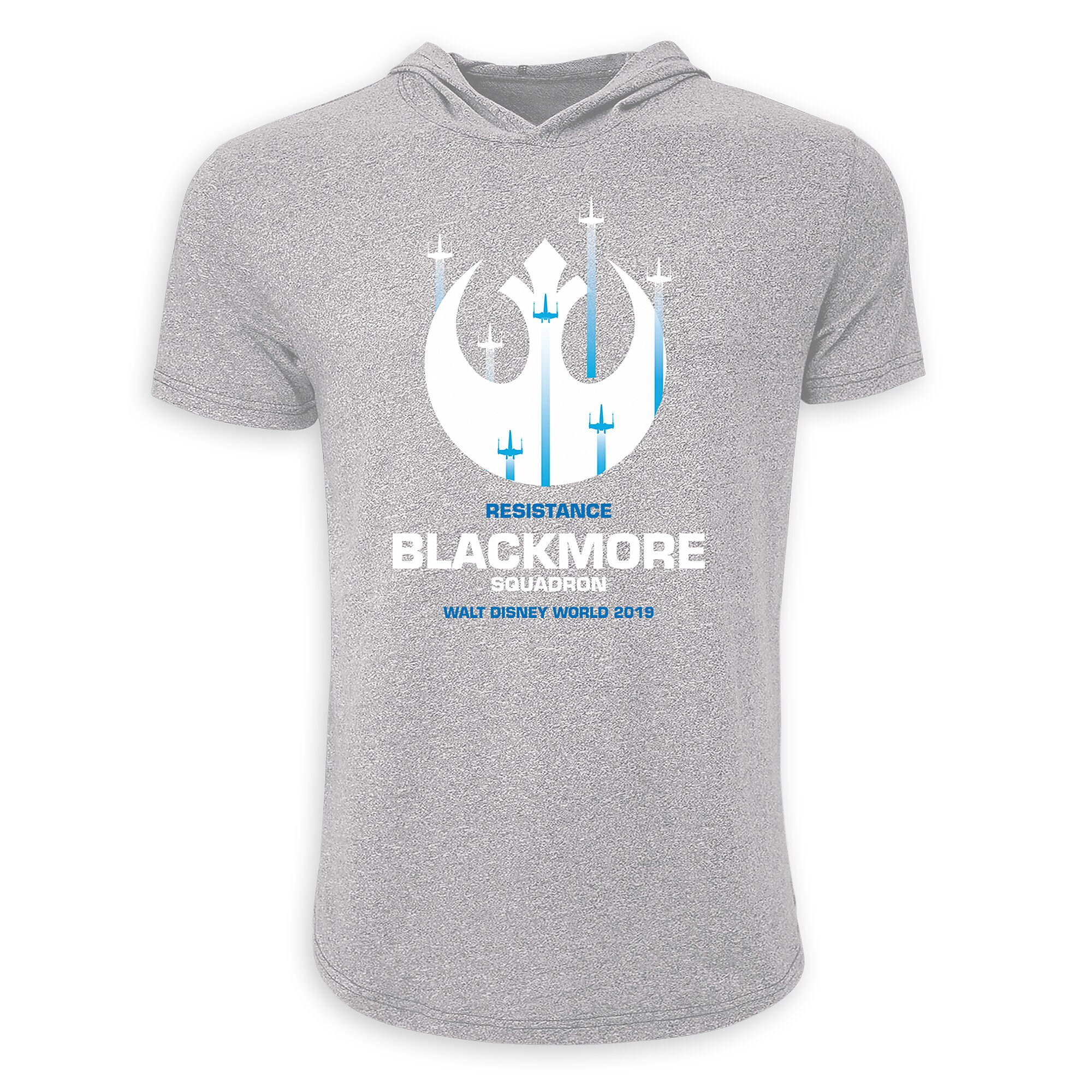 Adults' Star Wars Resistance Squadron Hooded T-Shirt - Walt Disney World - Customized