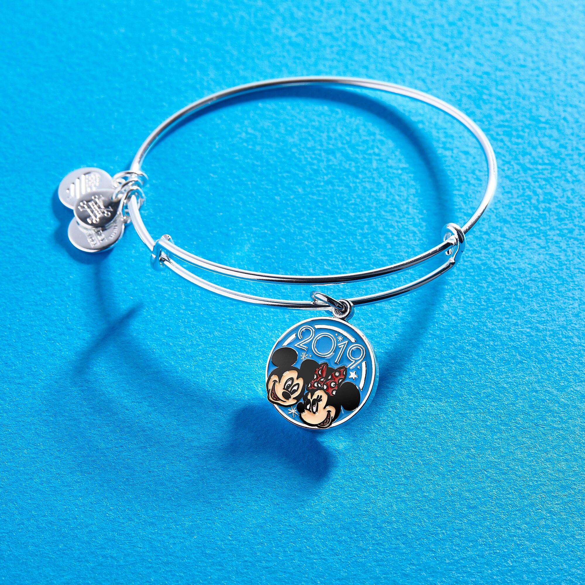 Mickey and Minnie Mouse Bangle by Alex and Ani - Disney Parks 2019