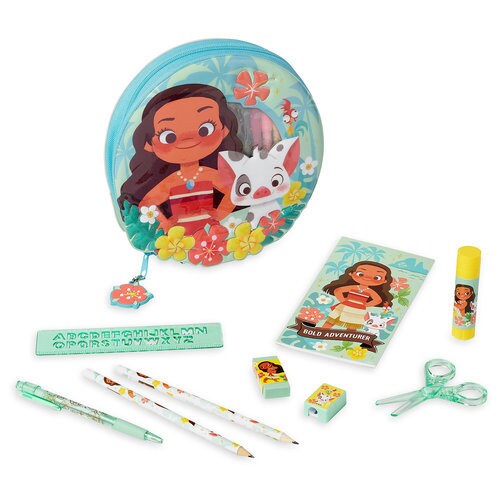 Moana ZipUp Stationery Kit shopDisney