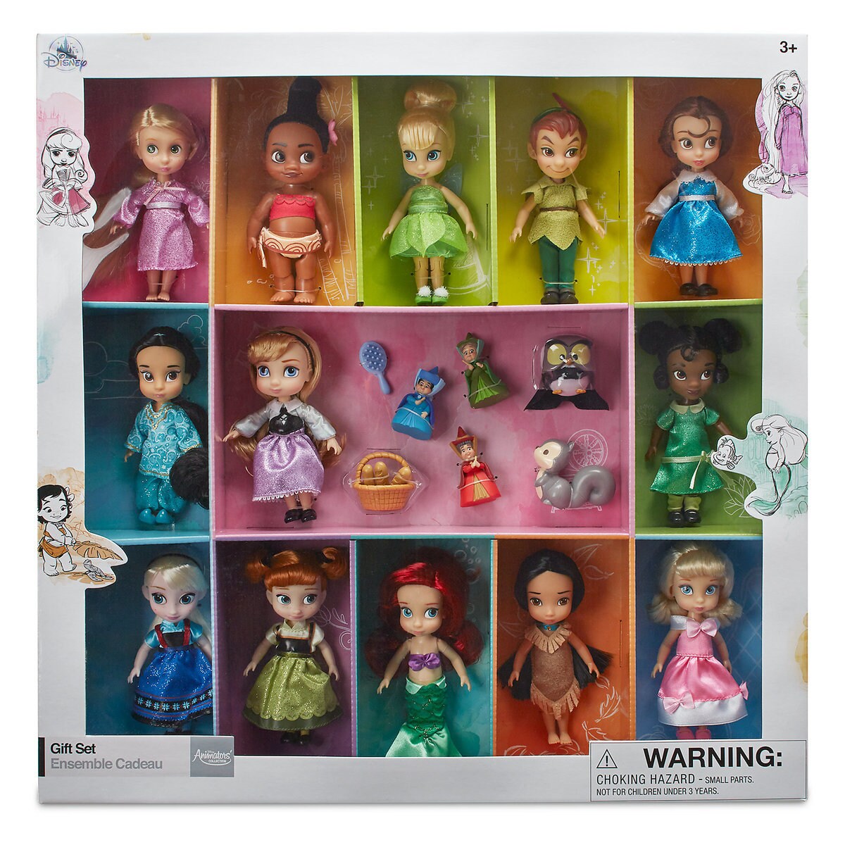 Product Image of Disney Animators' Collection Mini Doll Gift Set - 5'' # 2