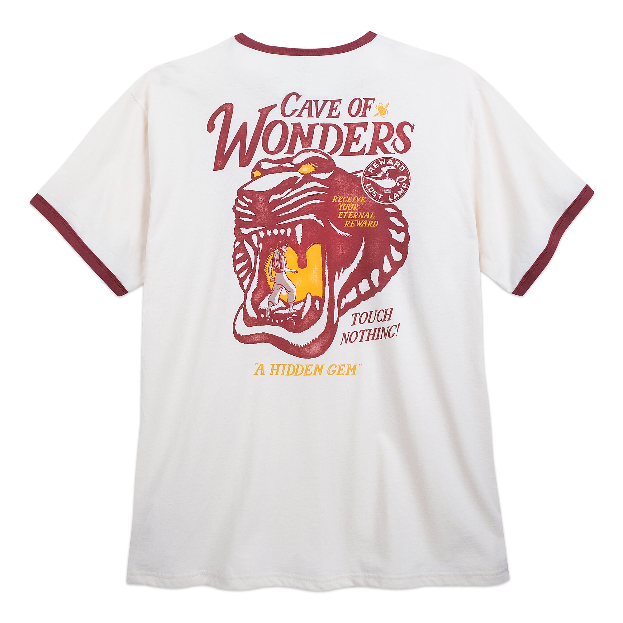 Cave of Wonders Ringer T-Shirt for Men - Aladdin - Extended Size