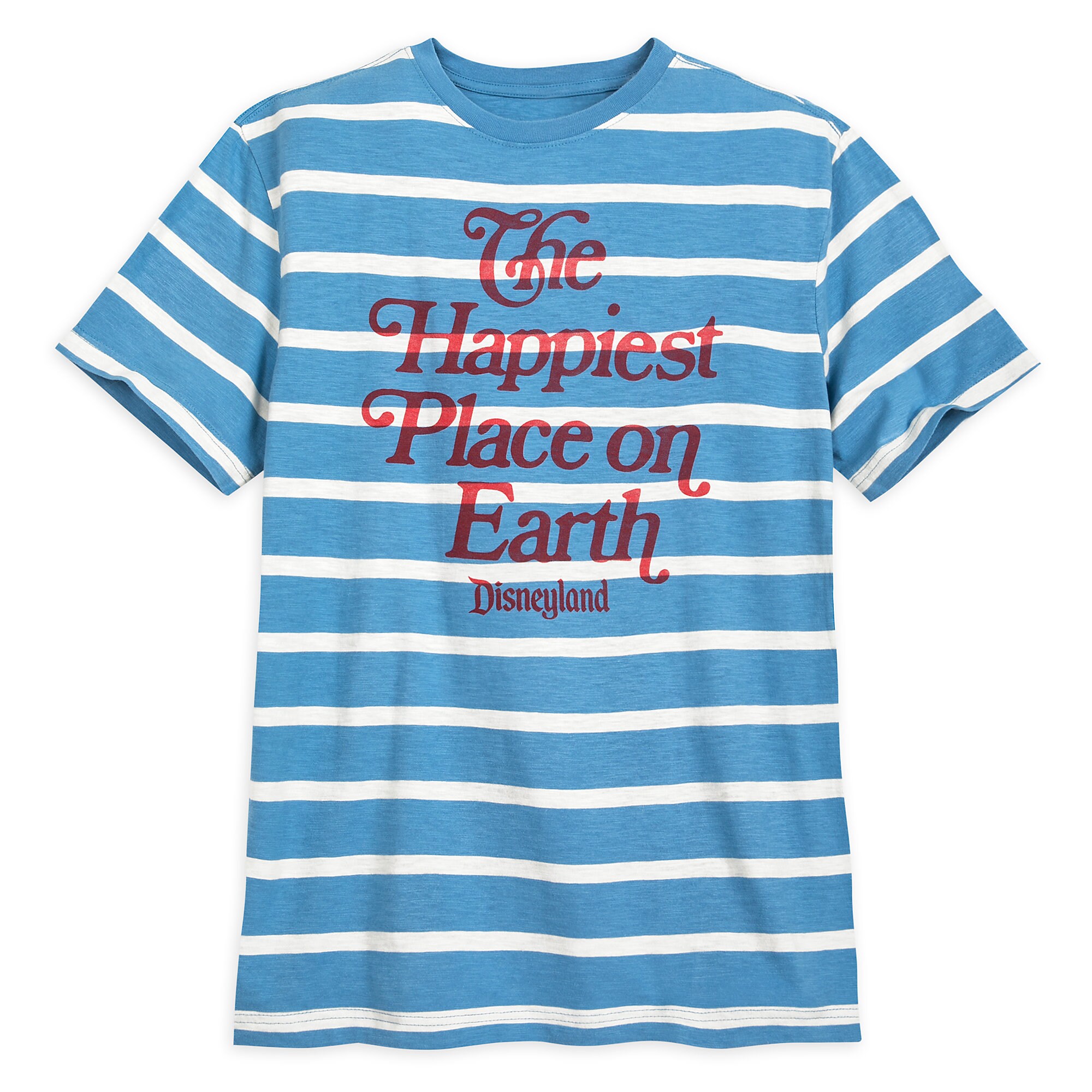 Disneyland Striped Jersey T-Shirt for Men by Junk Food