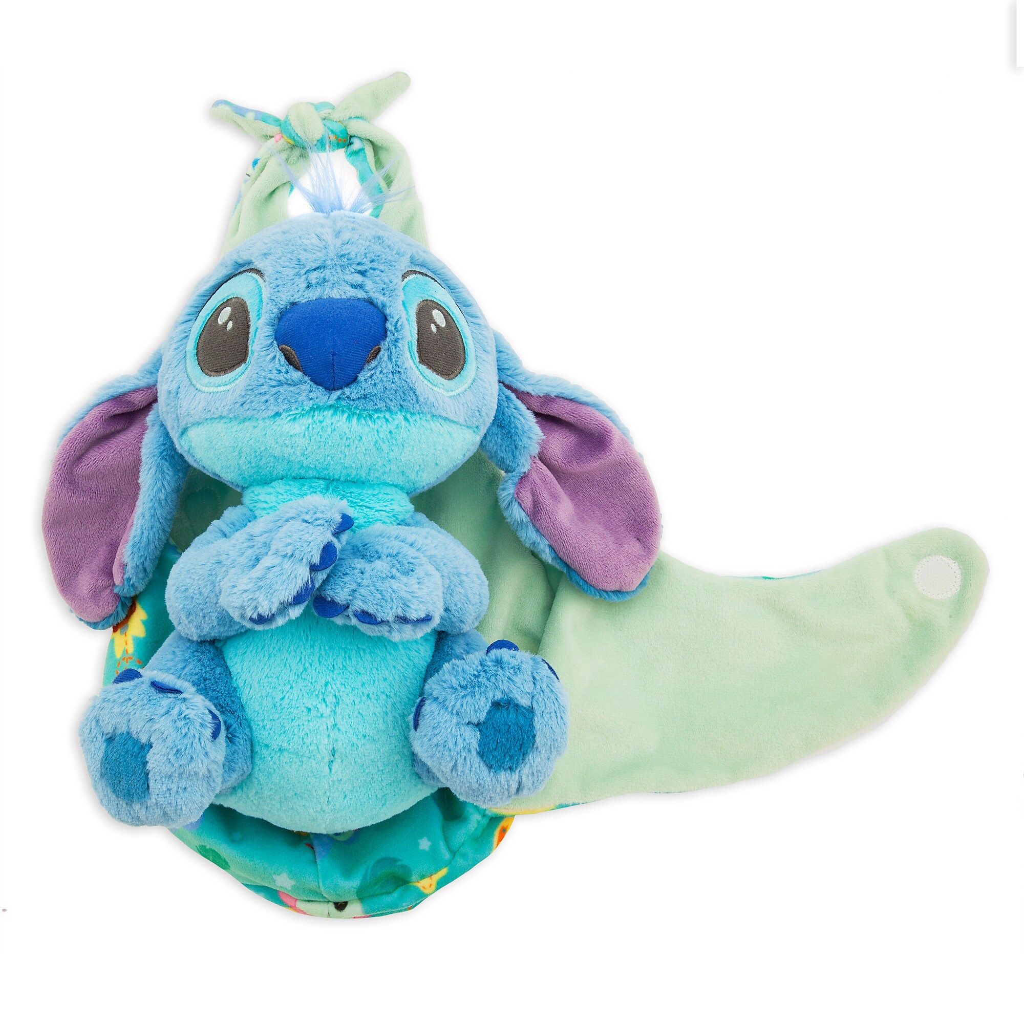 Stitch Plush in Pouch - Disney Babies - Small