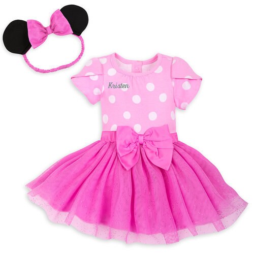 Minnie Mouse Costume Bodysuit for Baby - Pink - Personalizable | shopDisney