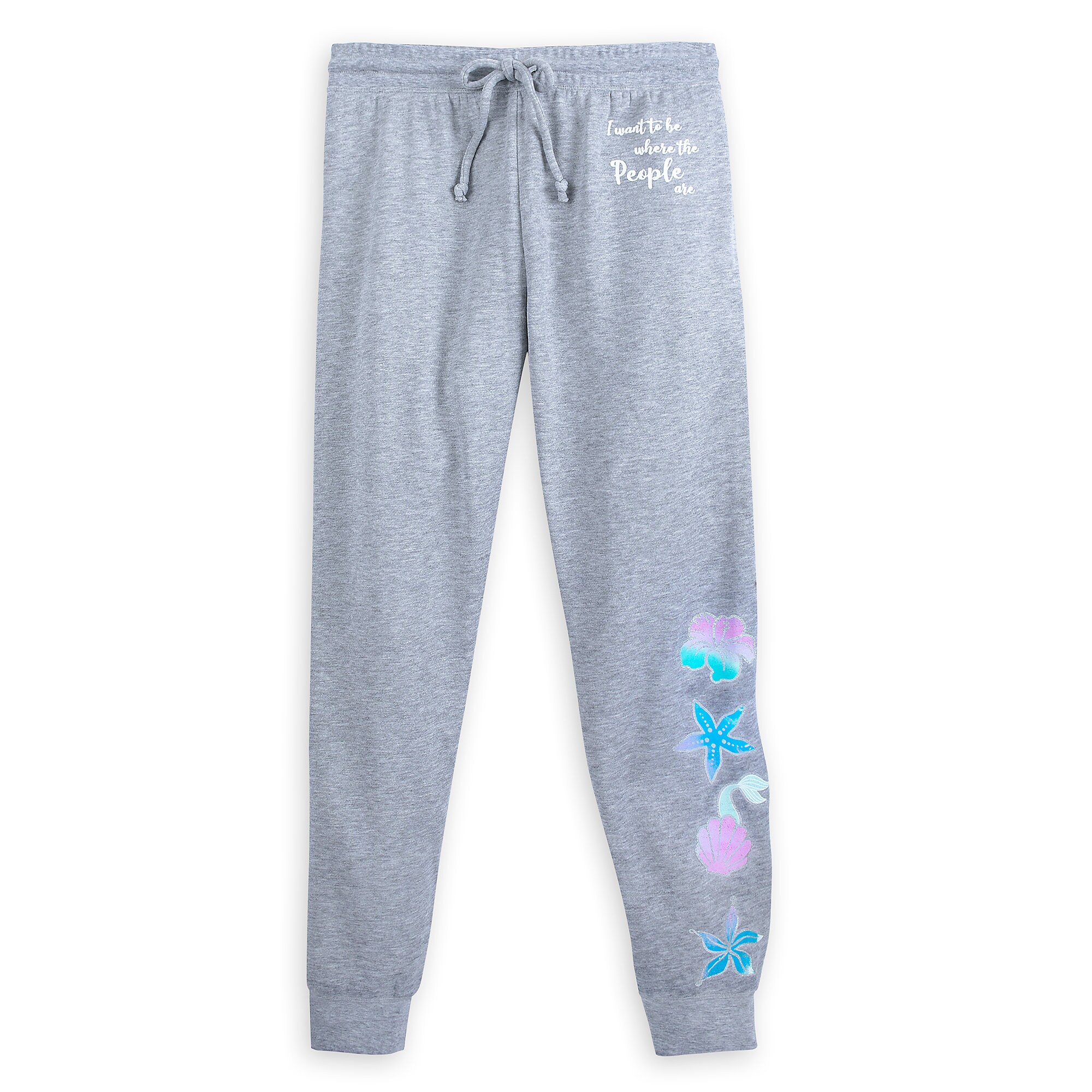 Little Mermaid Jogger Pants for Women