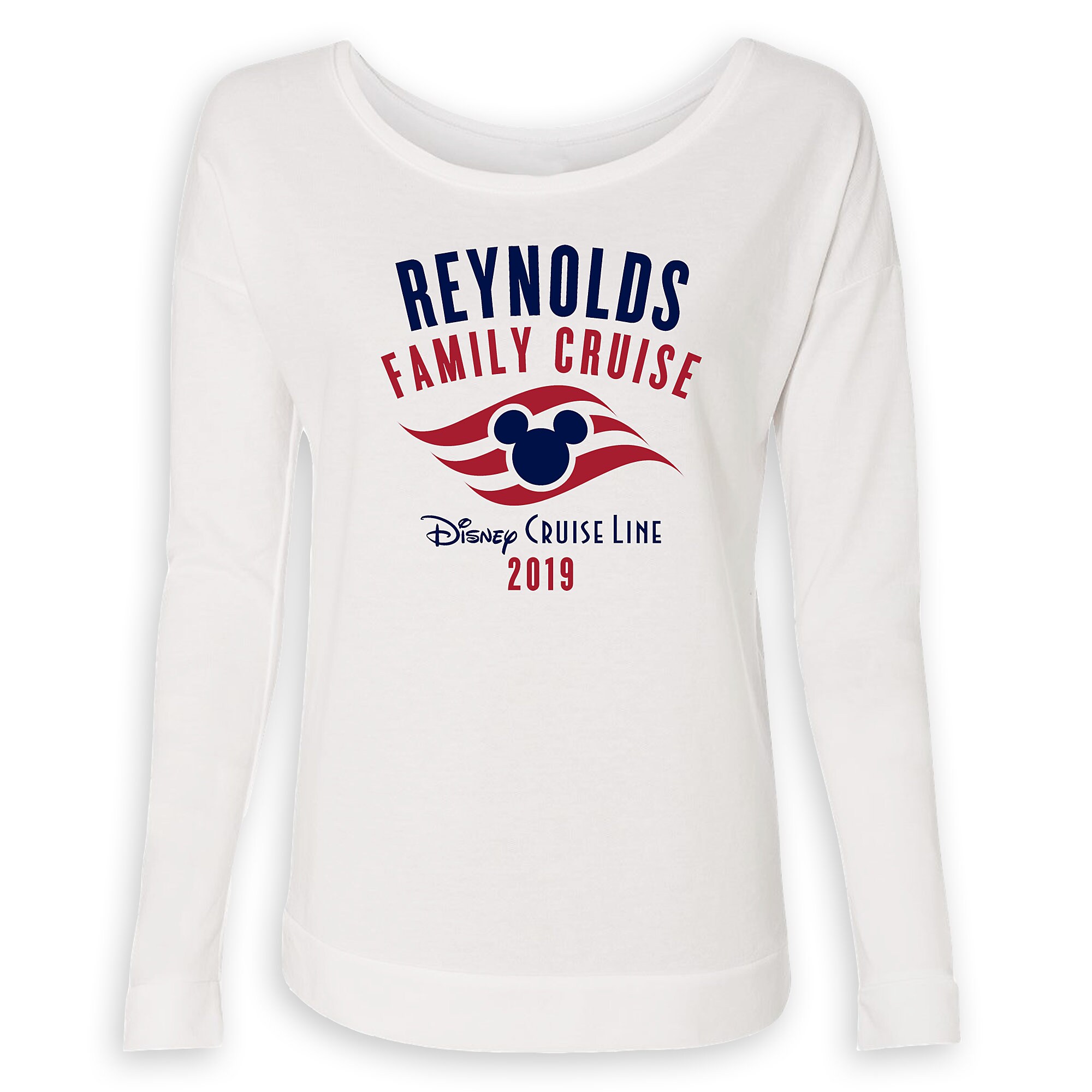 Women's Disney Cruise Line Logo Family Cruise 2019 Long Sleeve T-Shirt - Customized